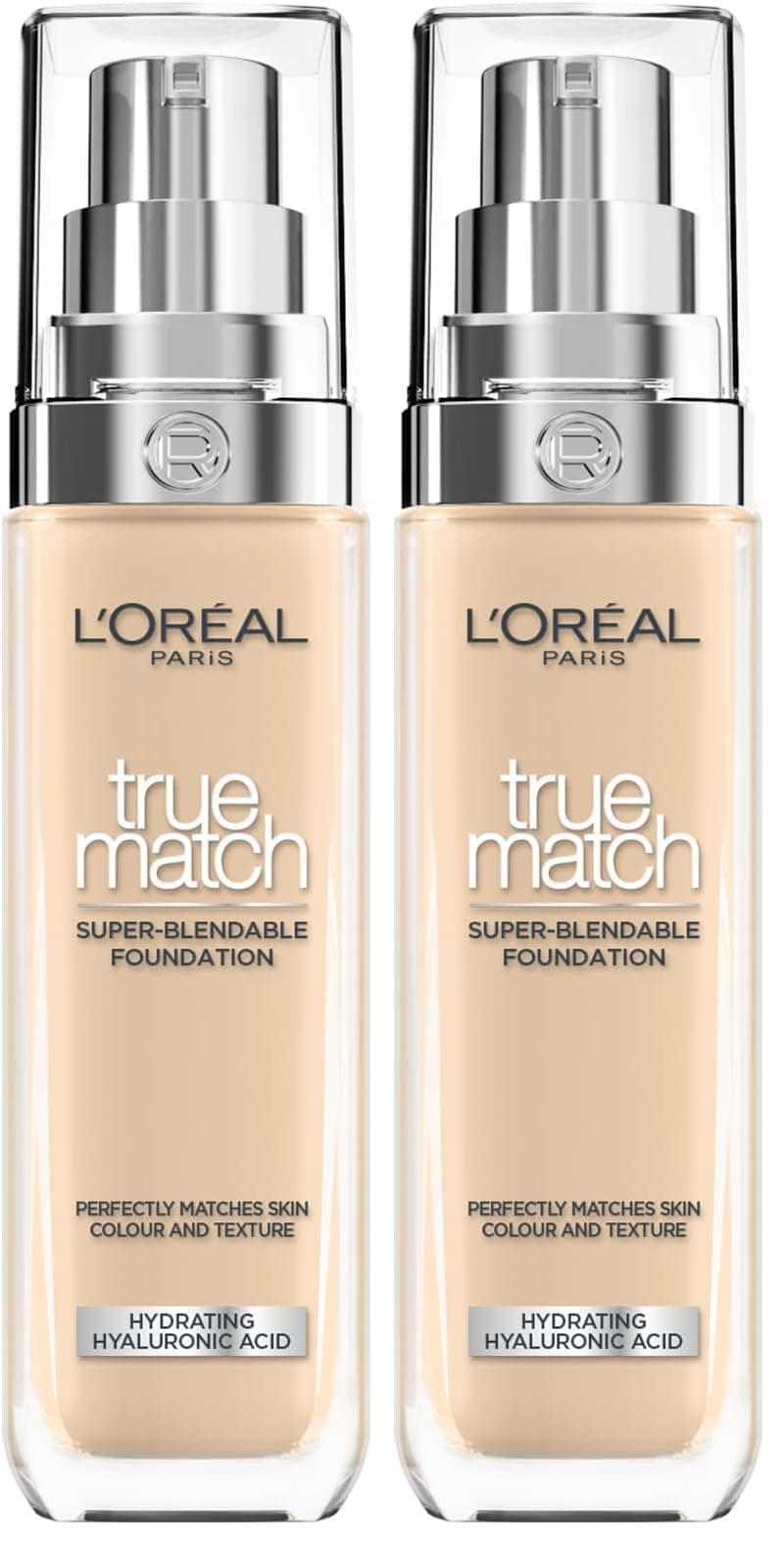 L'Oréal Paris True Match Bakım Yapan Fondöten - 2N Nötr Alt Ton (2 paketi)