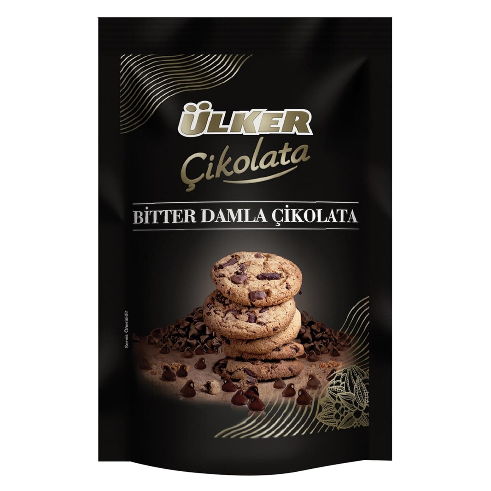 ÜLKER Damla Çikolata Bitter 120 Gram x 12 Adet