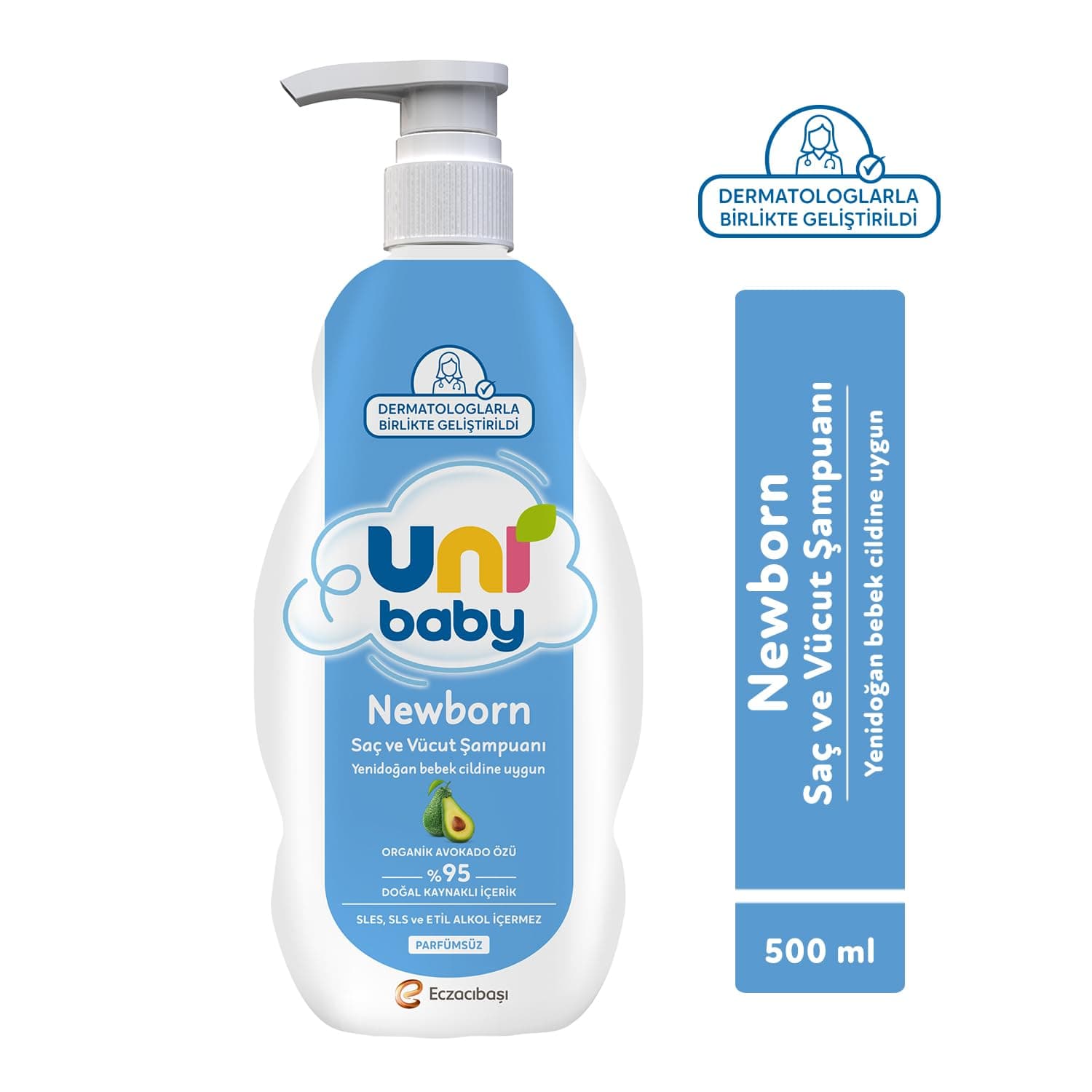 Uni Baby Yenidoğan Şampuan 500 ml