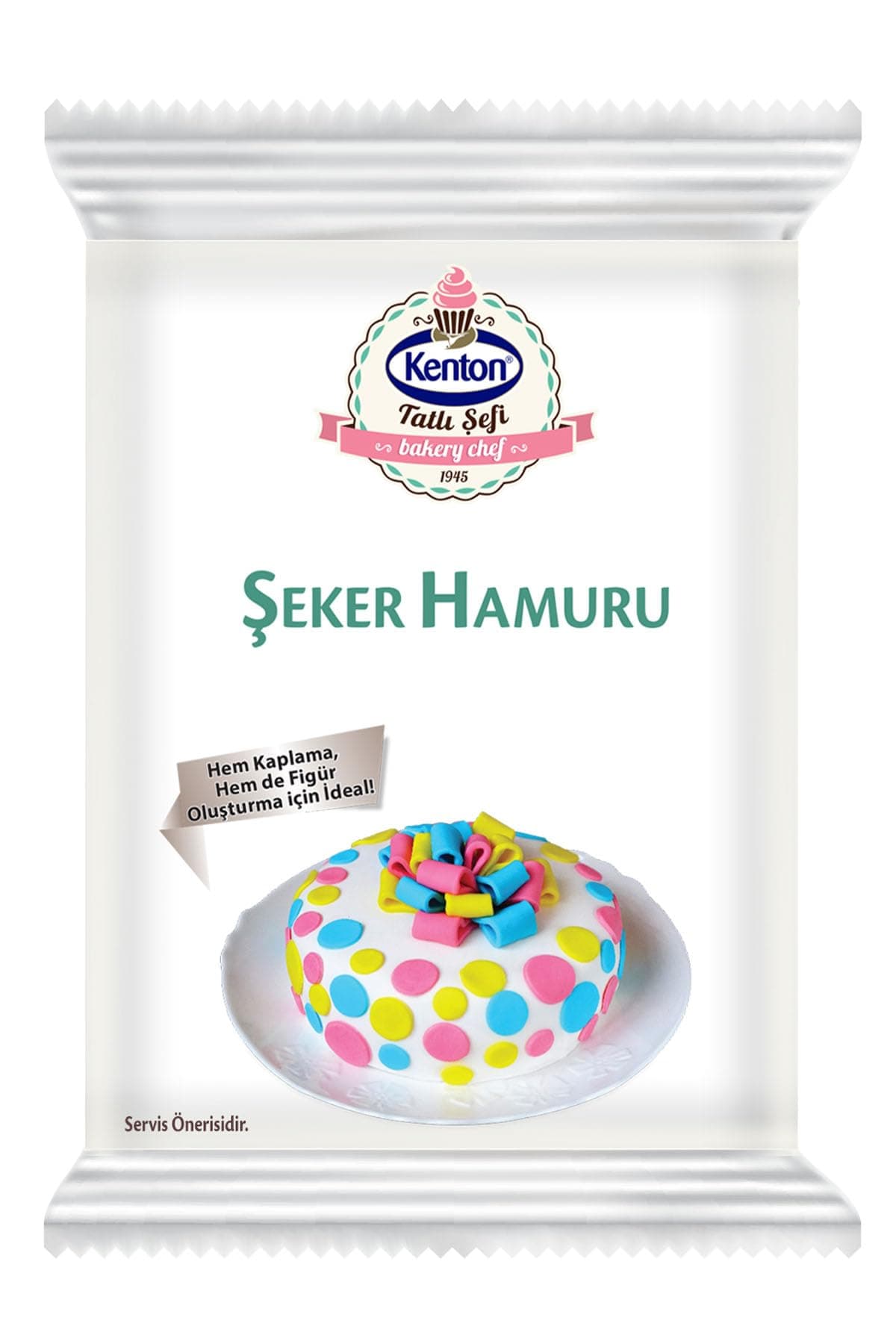 Kenton Tatlı Şefi Beyaz Şeker Hamuru 200g