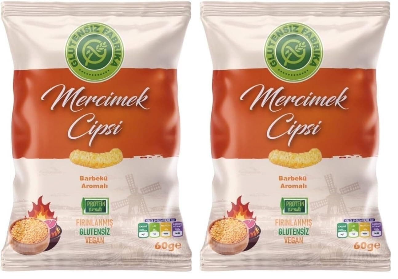 Mercimek Cipsi Barbekü Aromalı (2 paketi)
