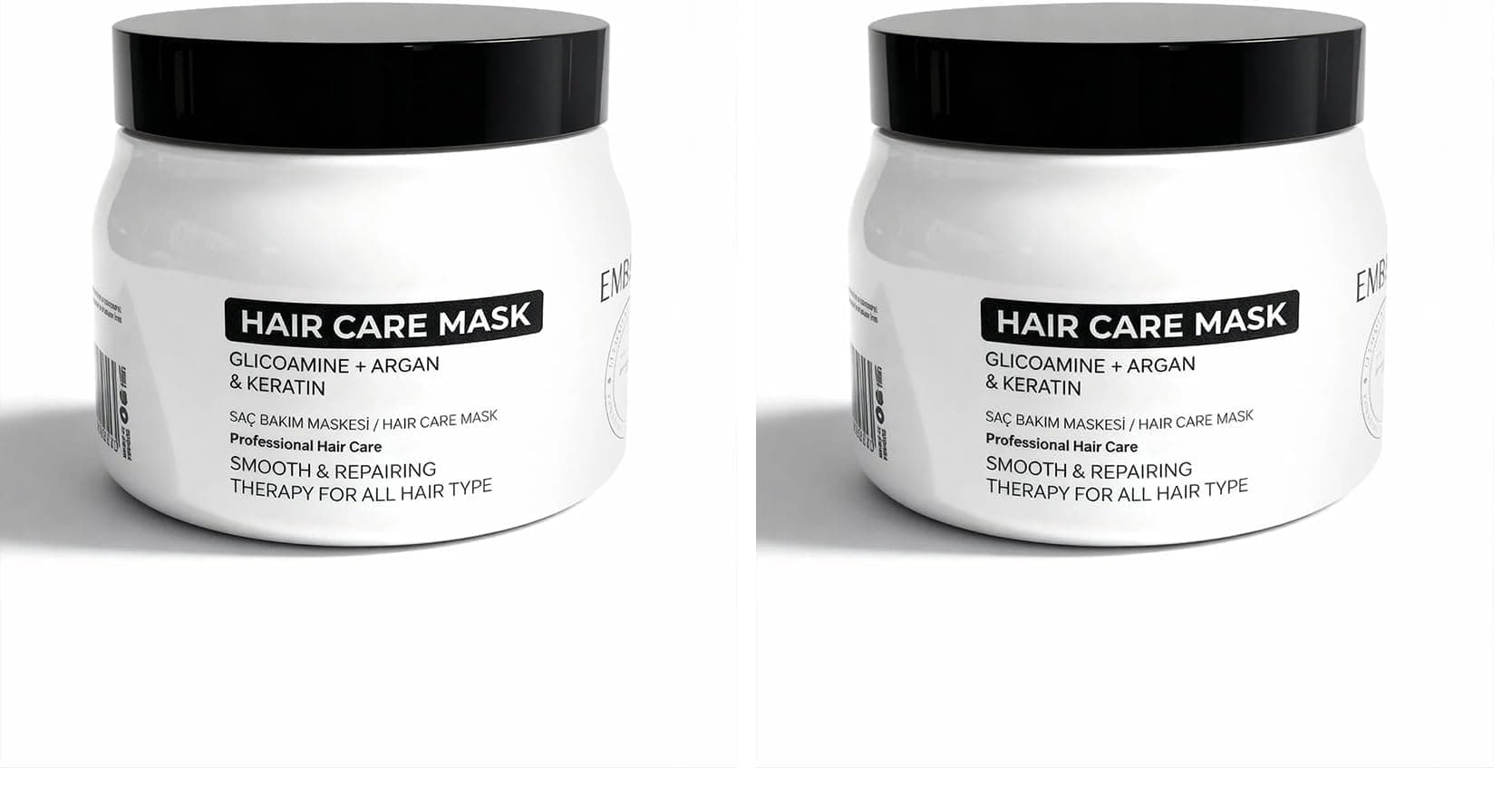 Embeauty Besleyici Onarıcı Keratin Etkili Yoğun Saç Bakım Maskesi 500 ml (2 paketi)