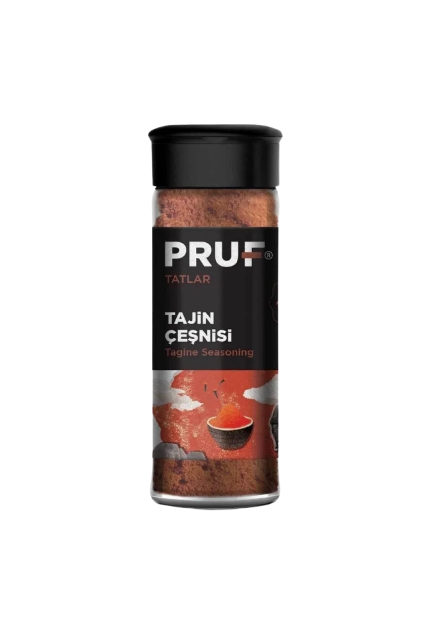 Pruf Tajin Çeşnisi / Tagine Seasoning 45 Gr. Sağlıklı Cam Şişe
