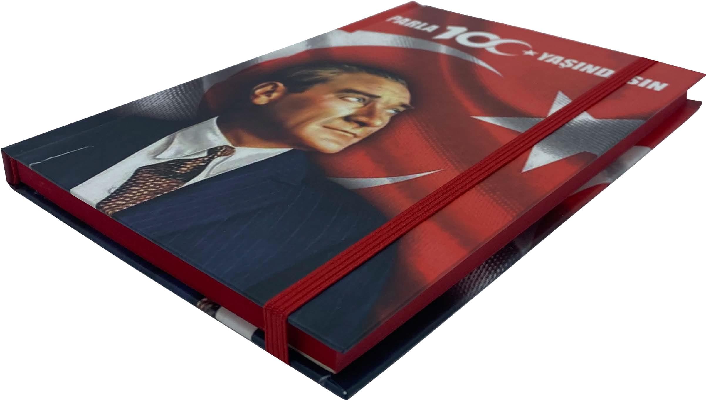 100. Yıl Parla Çizgisiz Defter