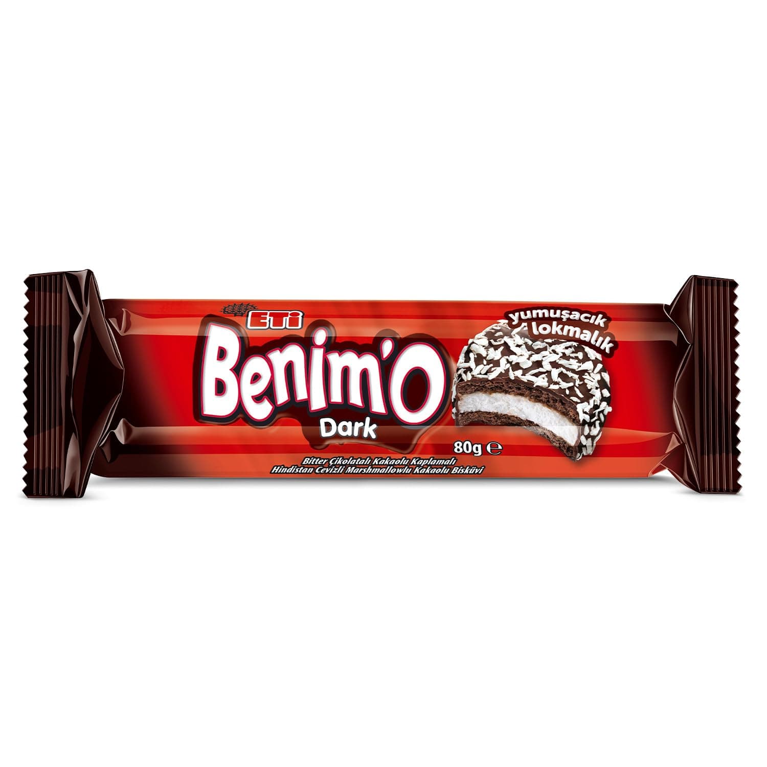 Eti Benim'o Bitter Çikolatalı Bisküvi 80 g