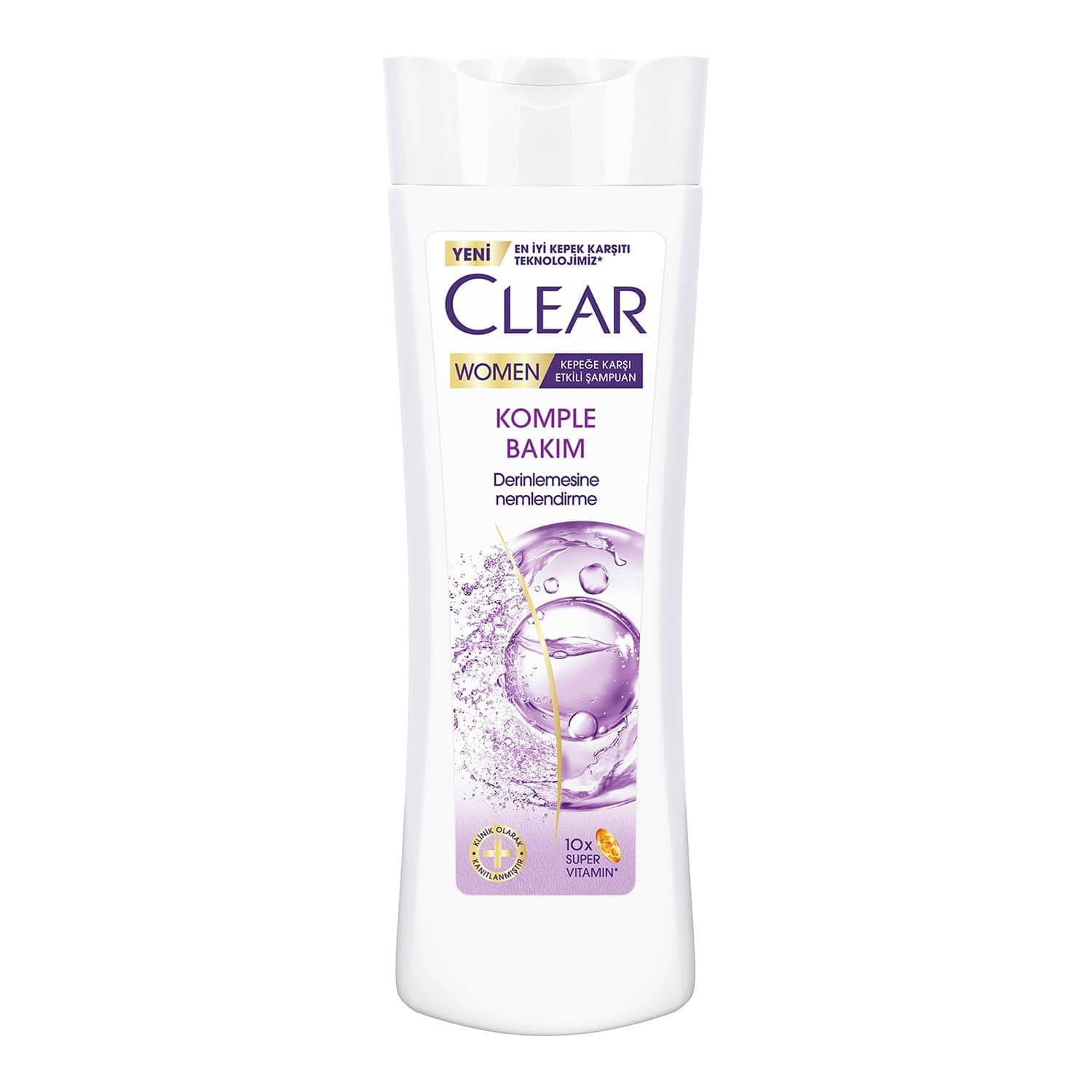 Clear Women Komple Bakım Vitamin Kompleksi Kepeğe Karşı Etkili Şampuan 350 ml