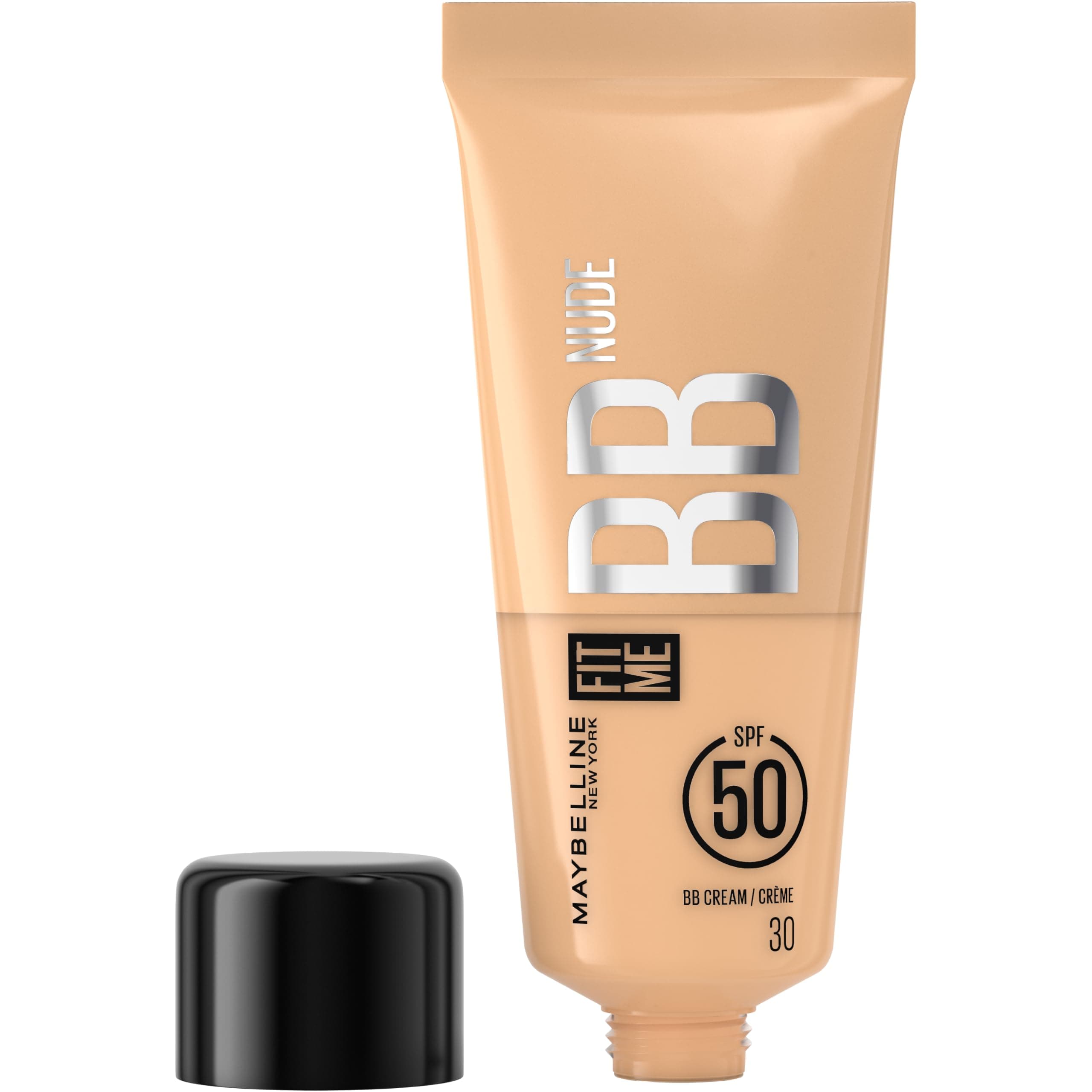Maybelline New York Fit Me Nude Cilt Bakımı Etkili Nemlendirici SPF50 BB Krem - 30