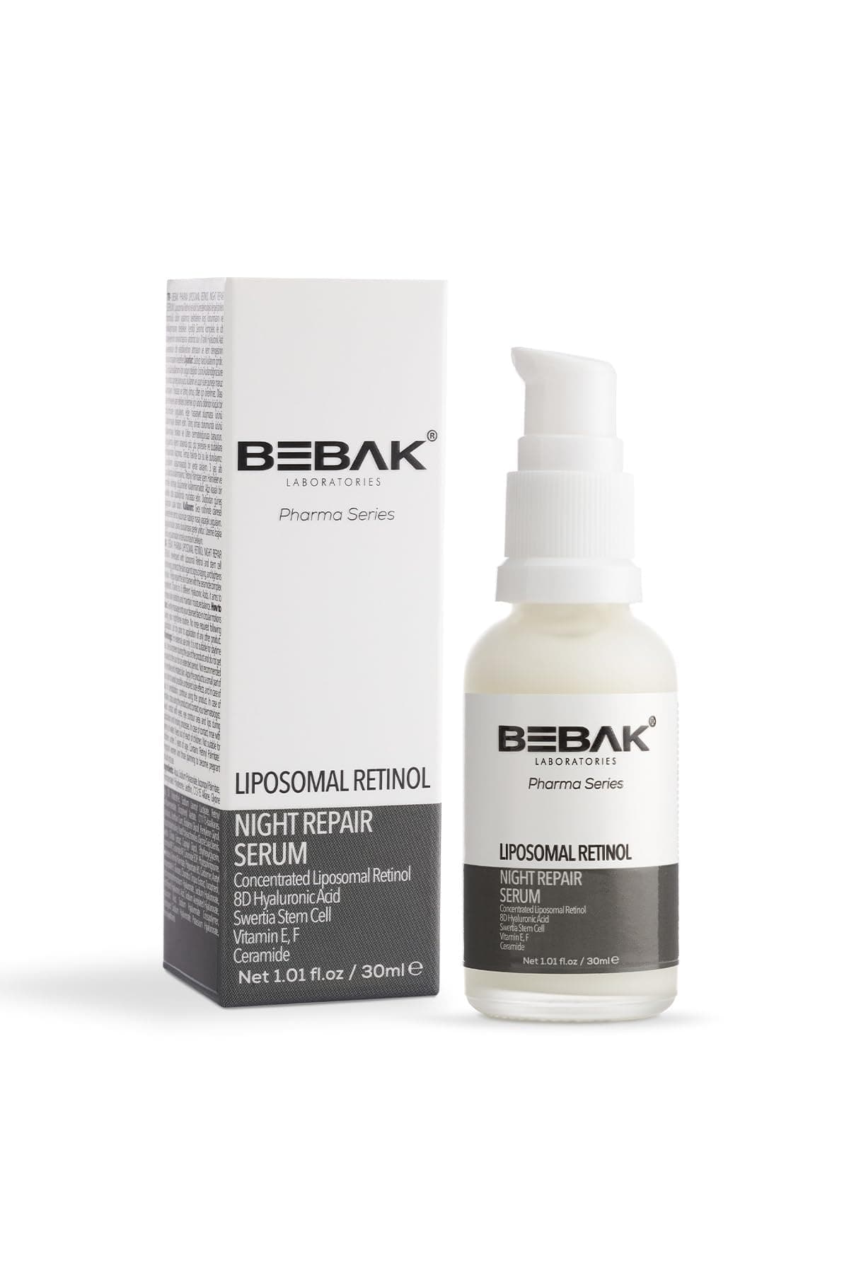 Bebak Pharma Series Liposomal Retinol Gece Onarım Serumu 30 ml