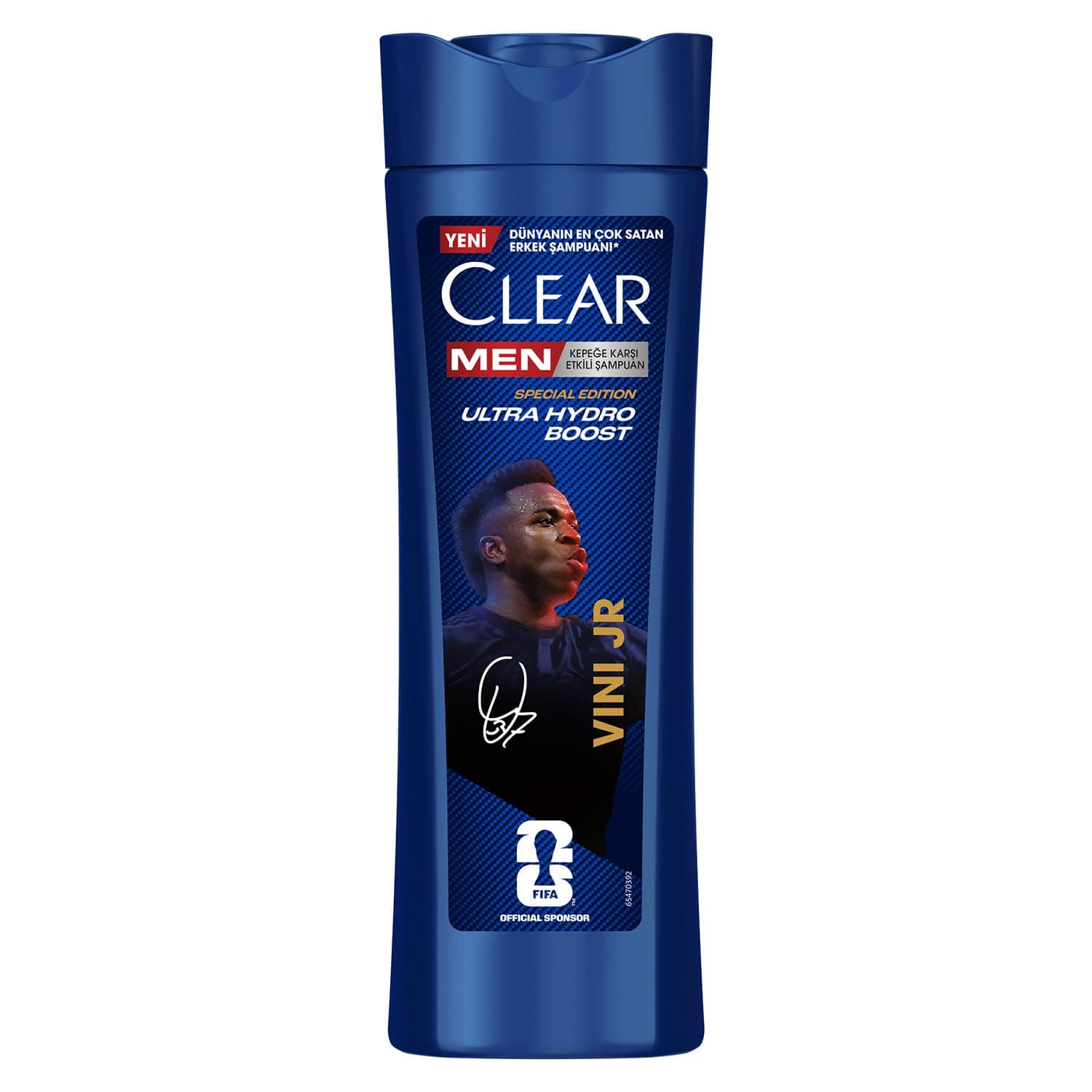 Clear Men Kepeğe Karşı Etkili Şampuan Vinícius Júnior 350 ml