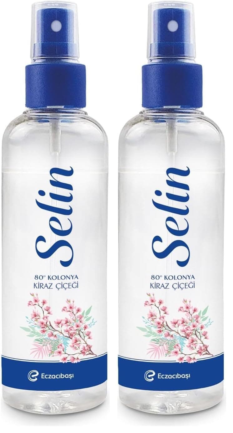 Selin Kolonya Parfümlü Sprey Kiraz Çiçeği 100 Ml 2li paket