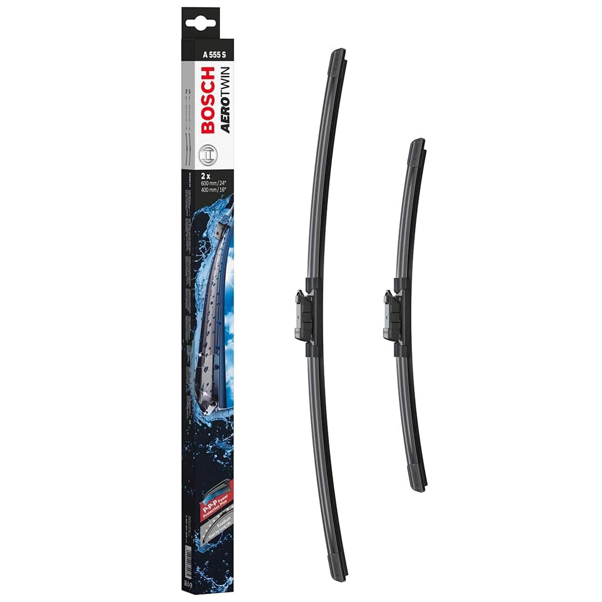 BOSCH Aerotwin Silecek Seti Vw Polo (2009-2017), Skoda Fabia (2015-2021) [600/400 mm] A555S 3397007555