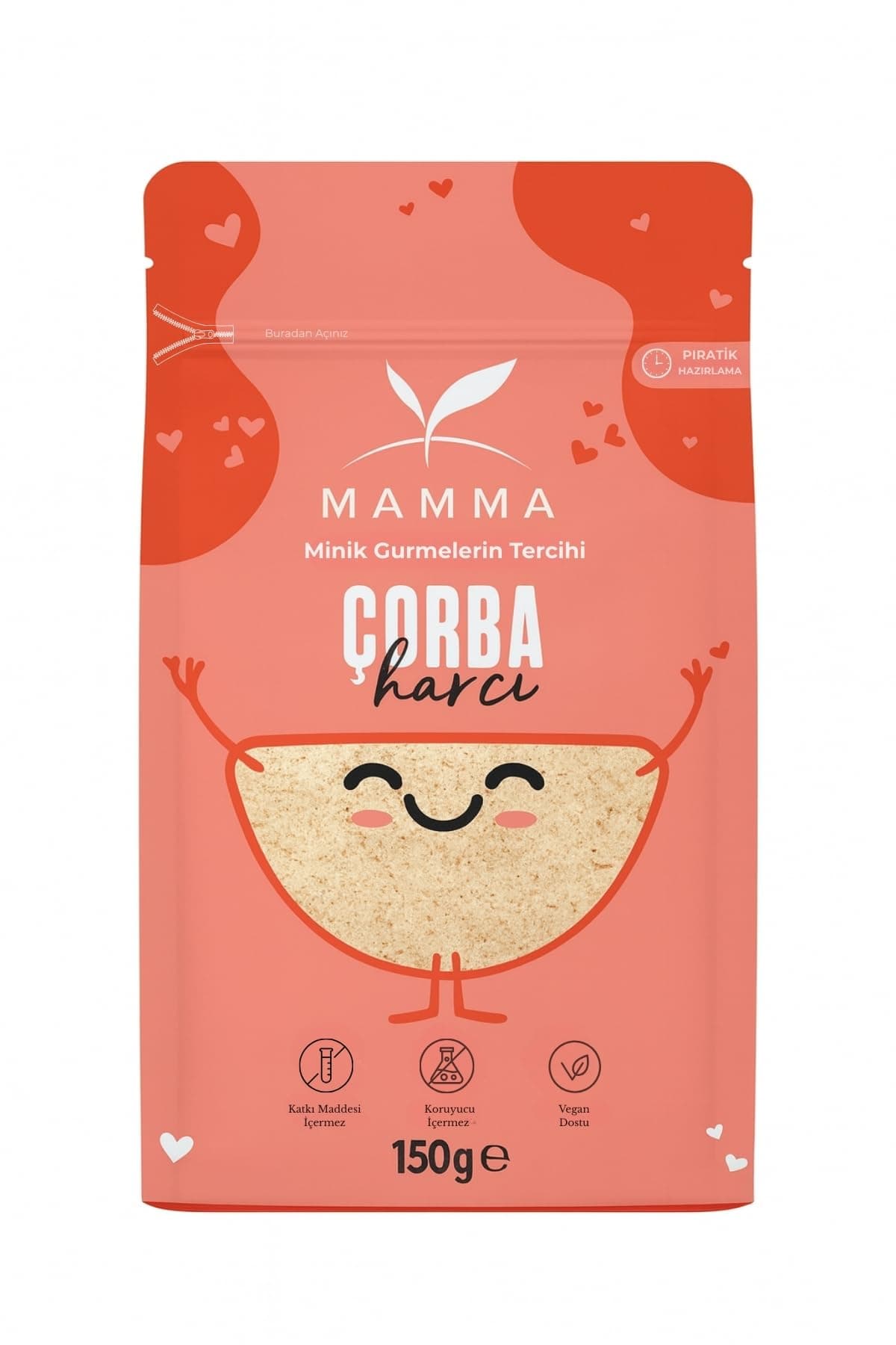 Mamma Emada Sebzeli Pancar Çorbası +8ay
