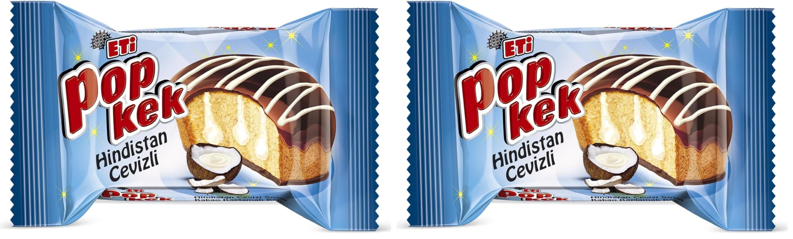 Eti Popkek Hindistan Cevizli Kek 60 g x 24 Adet (2 paketi)