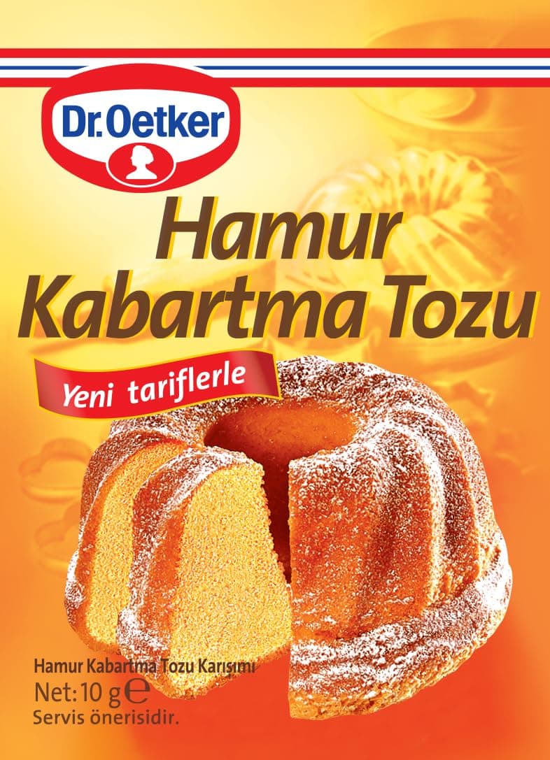 Dr. Oetker Hamur Kabartma Tozu 10 gr x 15 Adet