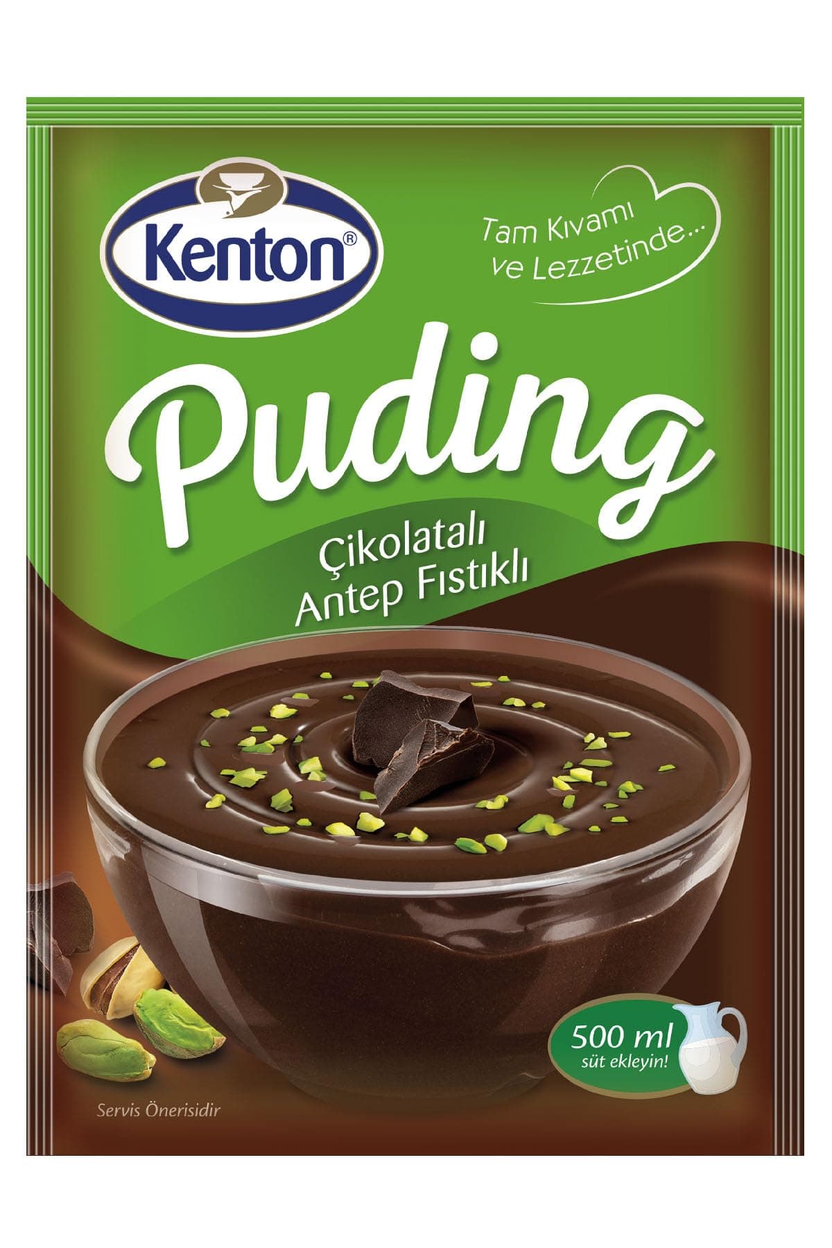 Kenton Puding Çikolatalı Antep Fıstıklı 100 G