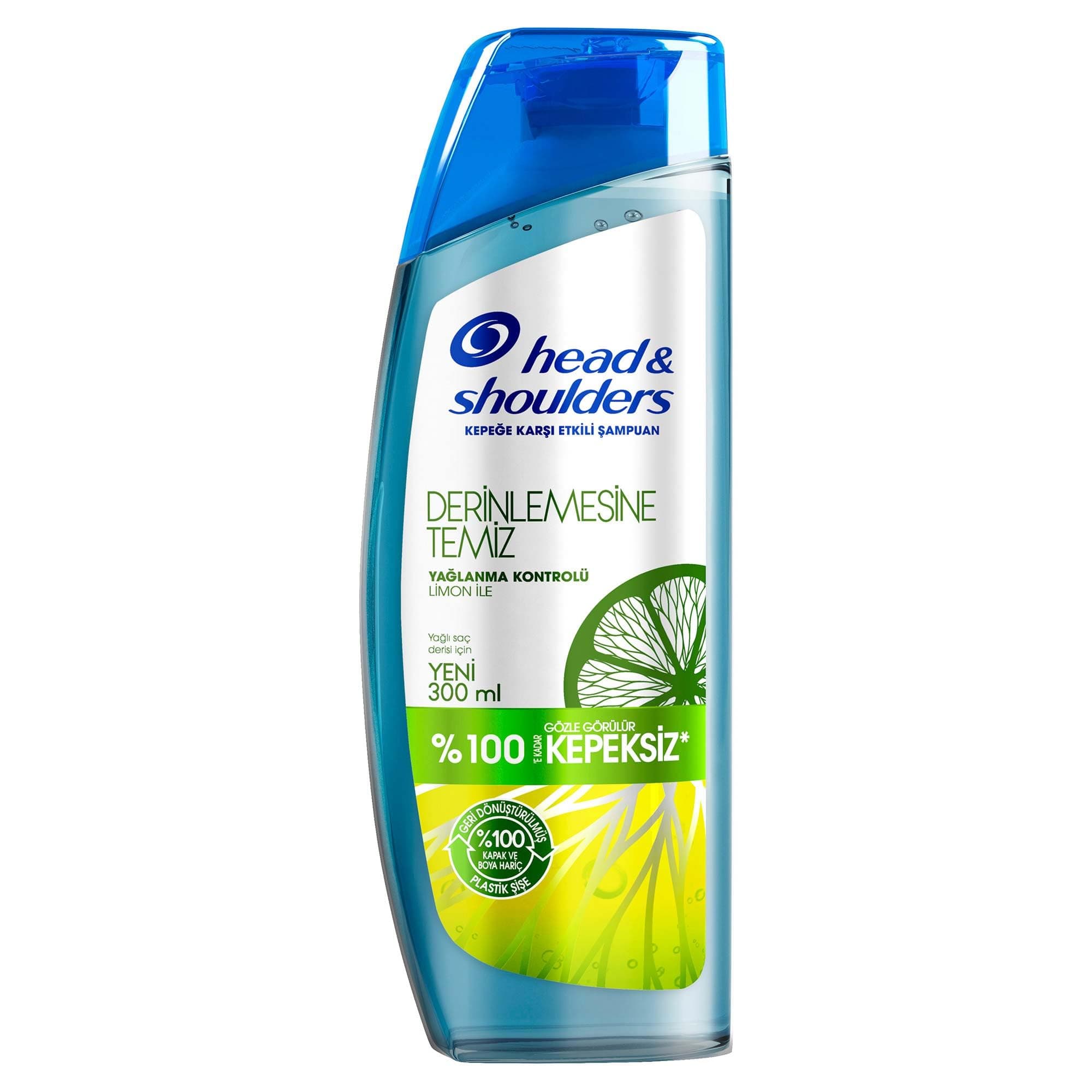 Head & Shoulders Derinlemesine Temizlik Şampuan Yağlanma Kontrolü Limon 300 ml
