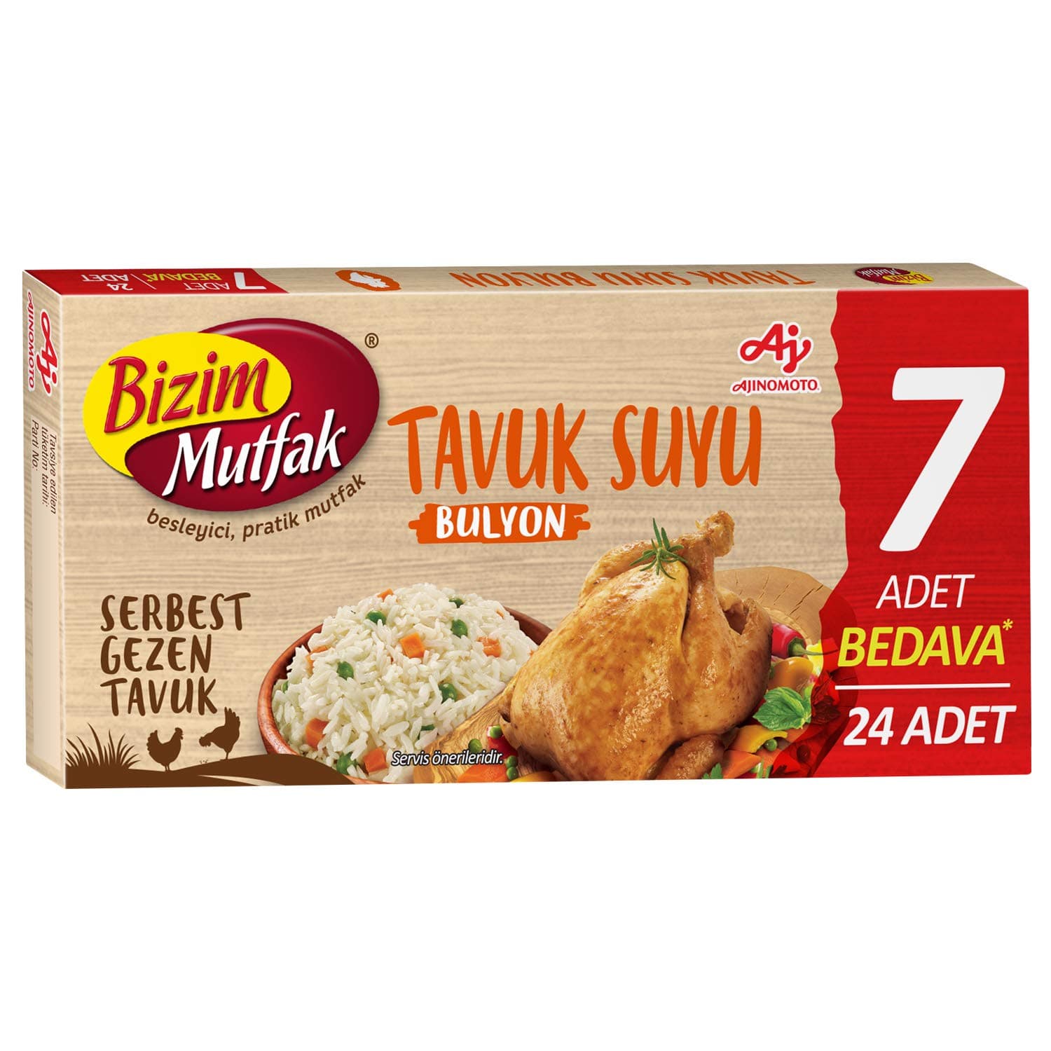 Bizim Mutfak Serbest Gezen Tavuk Bulyon (24 x 240 Gr)