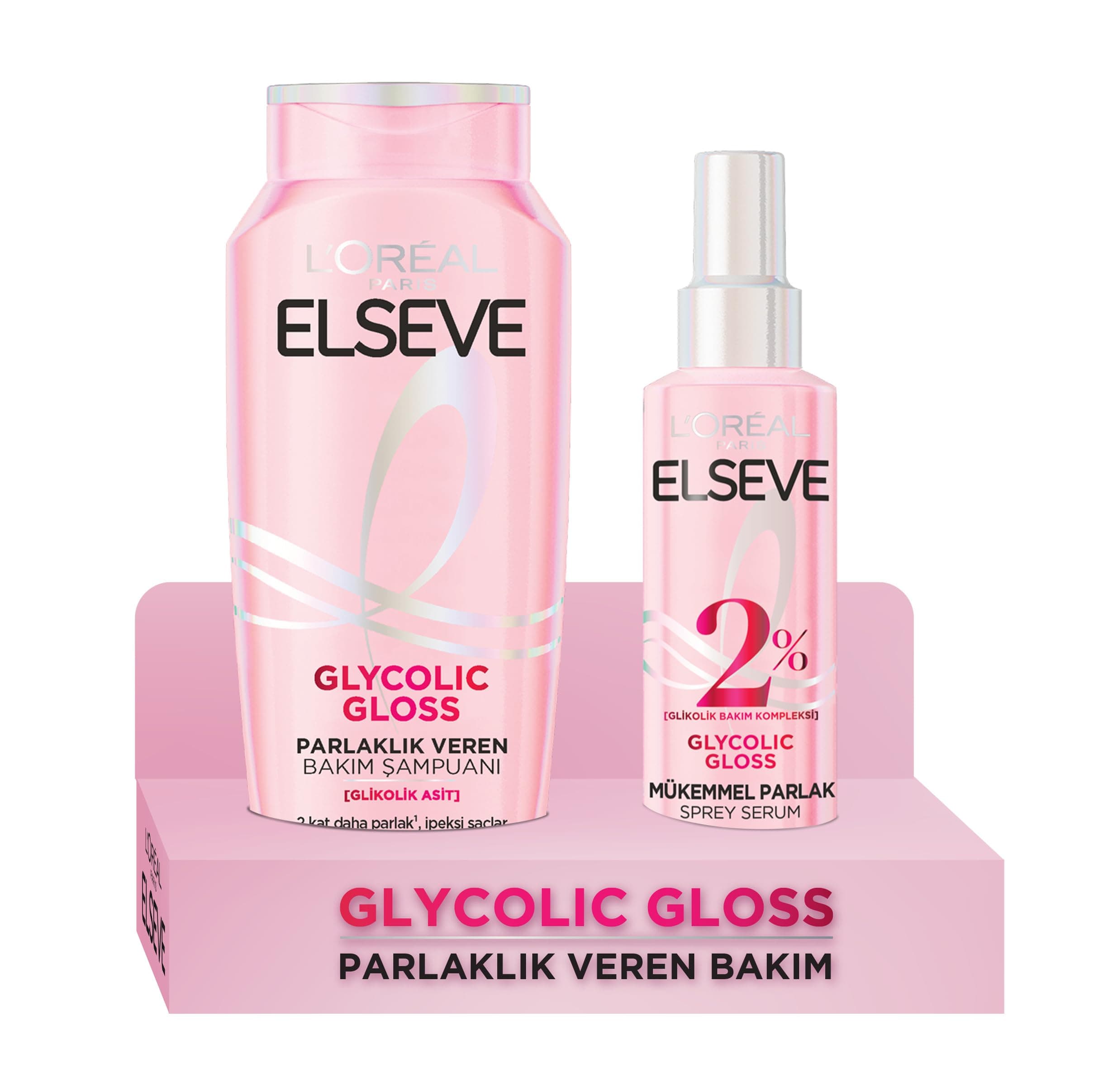 Elseve Glyco Core Şampuan + Glyco Core Saç Spreyi