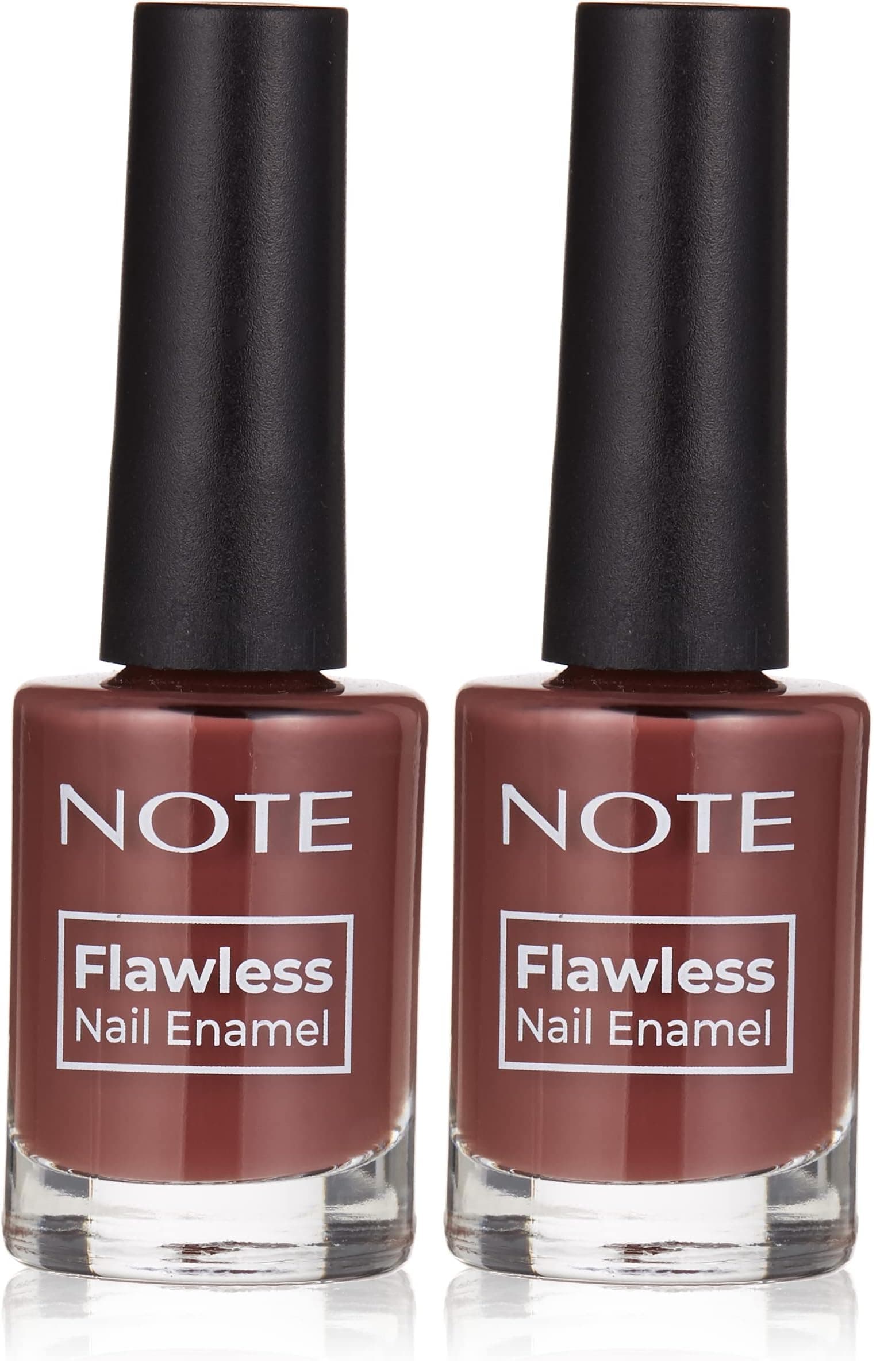 Note Nail Flawless Oje 07 Caffeine Addict, Kahverengi (2 paketi)