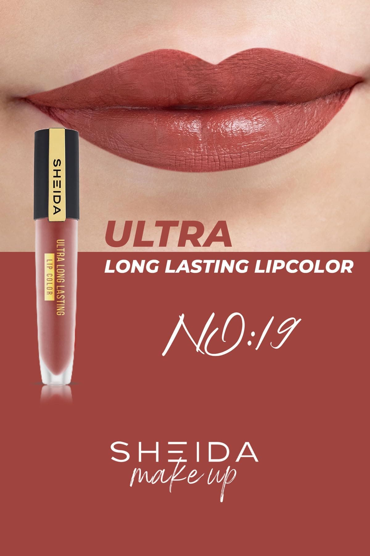 Sheida Kalıcı Sıvı Ruj No:19