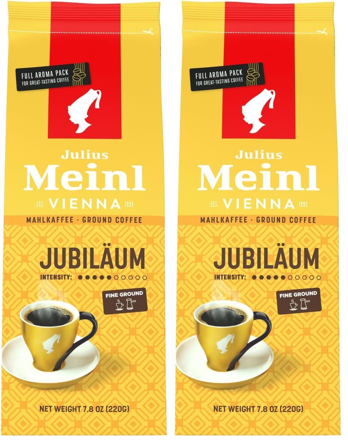 Julius Meinl Jubilaum Öğütülmüş Filtre Kahve 220 Gram (2 paketi)