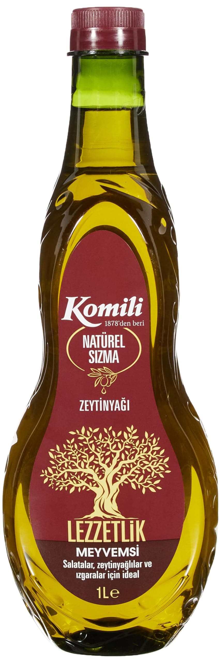 Komili Sızma Zeytinyağı Pet Şişe 1 Lt