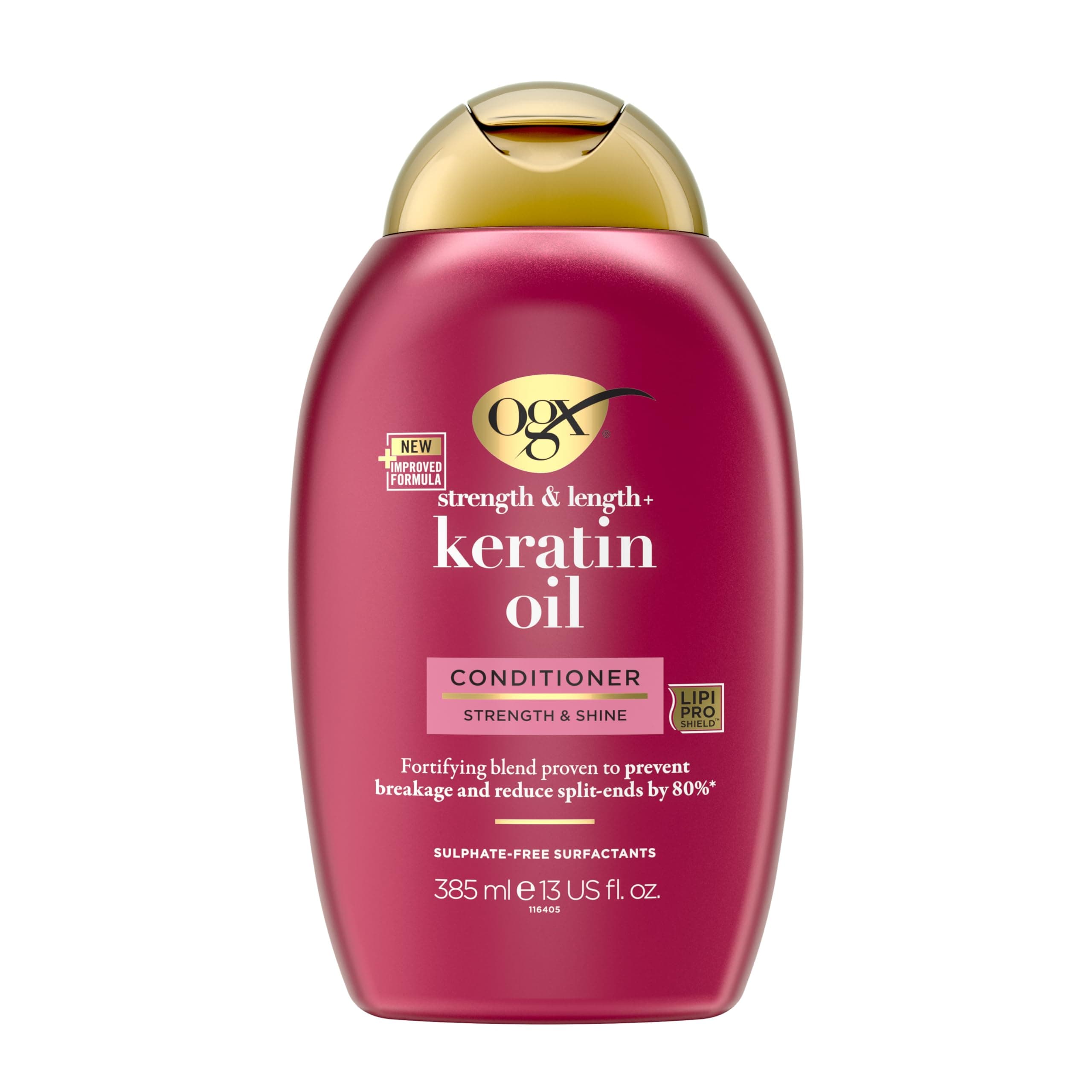OGX Kırılma Karşıtı Keratin Oil Saç Bakım Kremi, 385 ml