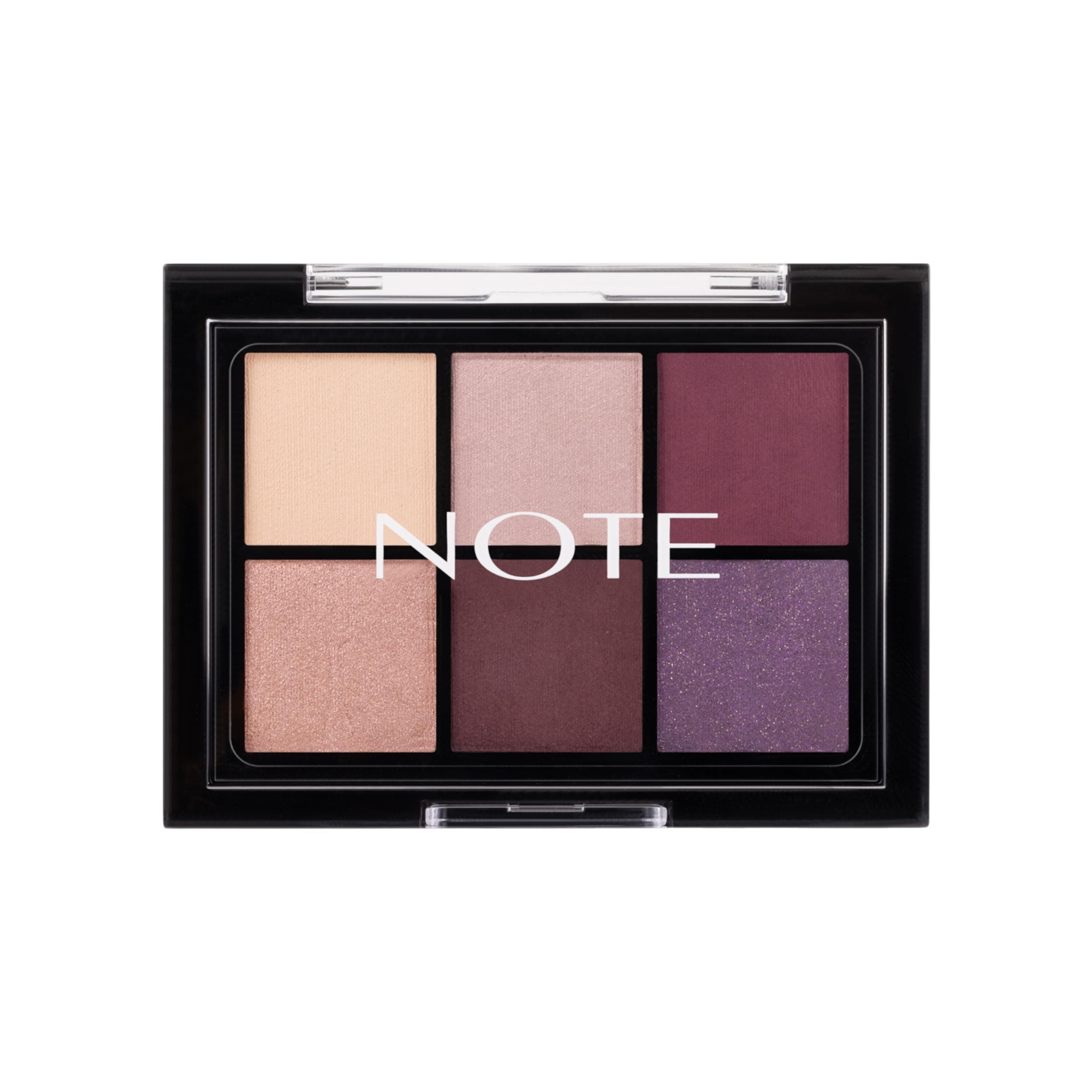 Note Cosmetics Eyeconic Eyeshadow Palette Mat ve Işıltılı Toz Göz Far Paleti - 01 Earth