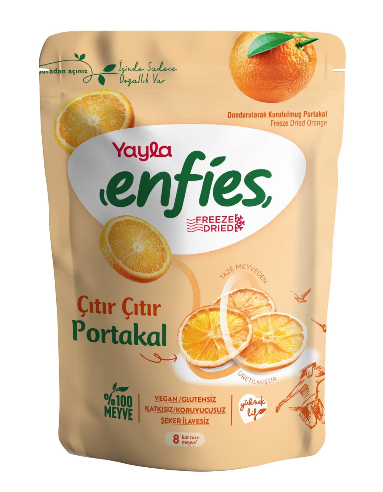 Yayla Enfies Freeze Dried Portakal