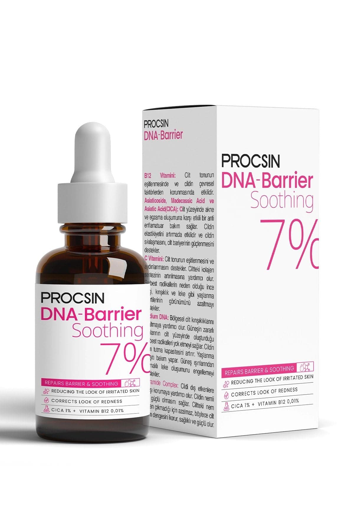 PROCSIN DNA-Barrier Soothing Cilt Bariyeri Onarıcı Güçlendirici Serum 30 ML