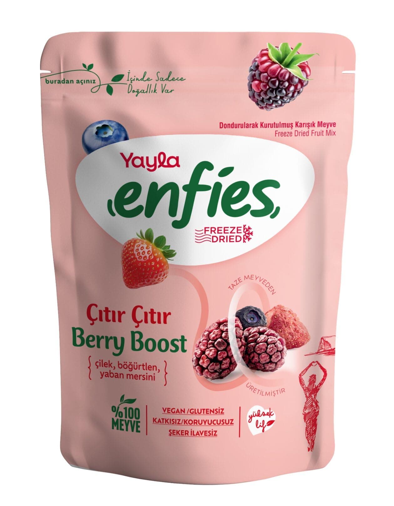 Yayla Enfies Freeze Dried Berry Boost