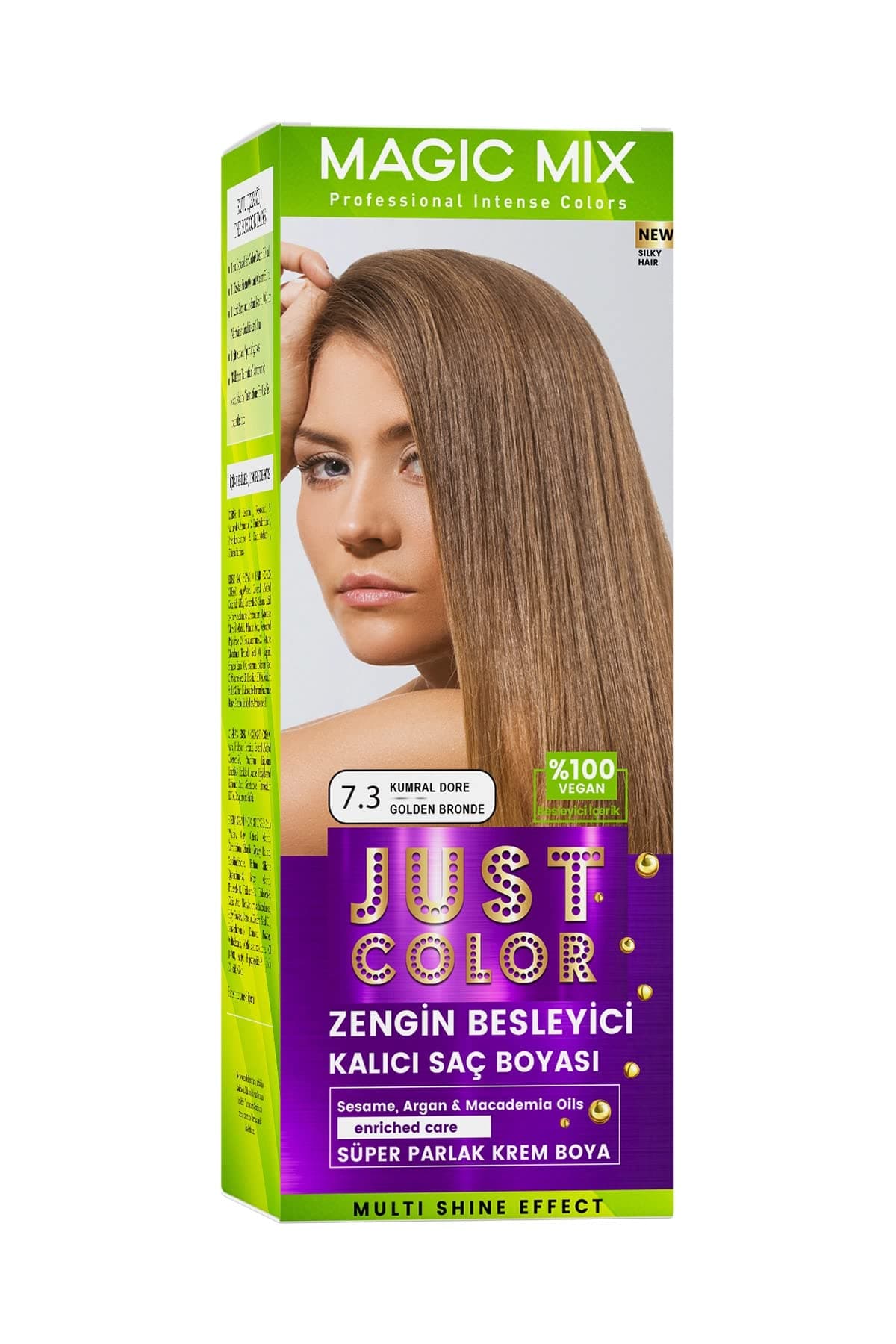 Procsin Magic Mix Color Kıt Parlak Ve Canlı 7.3 Kumral Dore Kalıcı Saç Boyası Kumral Dore Unisex