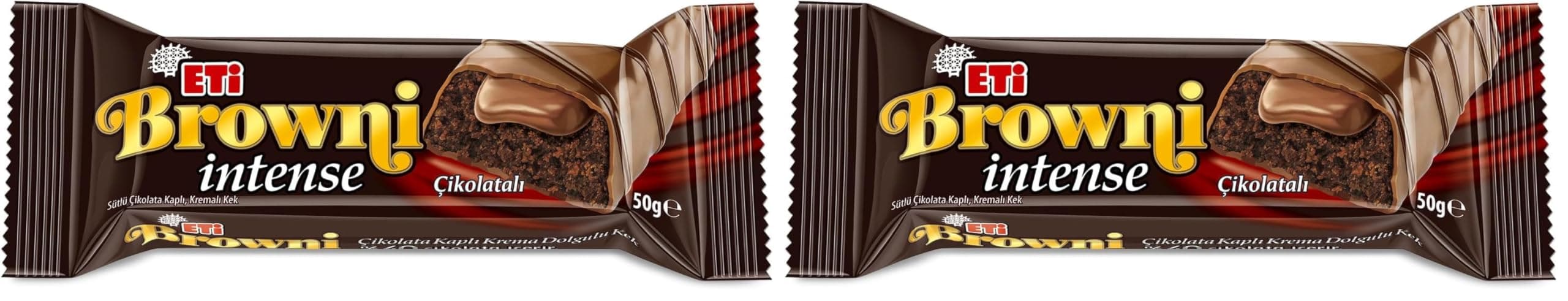 Eti Browni Intense Çikolatalı Kek 50 g x 16 Adet (2 paketi)