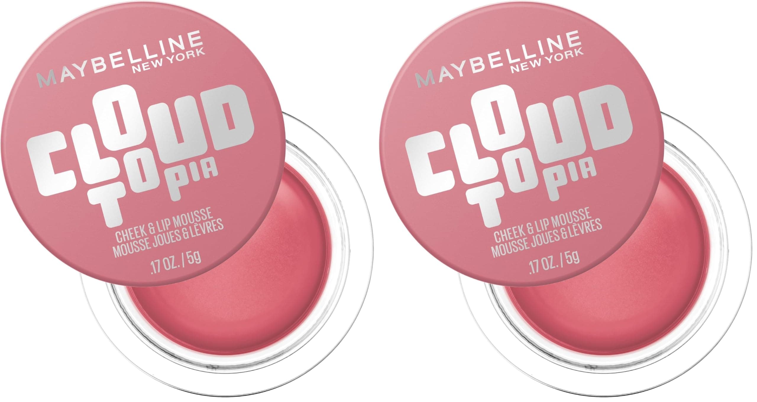 Maybelline New York Cloudtopia Köpük Dokulu Mat Allık 08 Enchanted Mauve (2 paketi)
