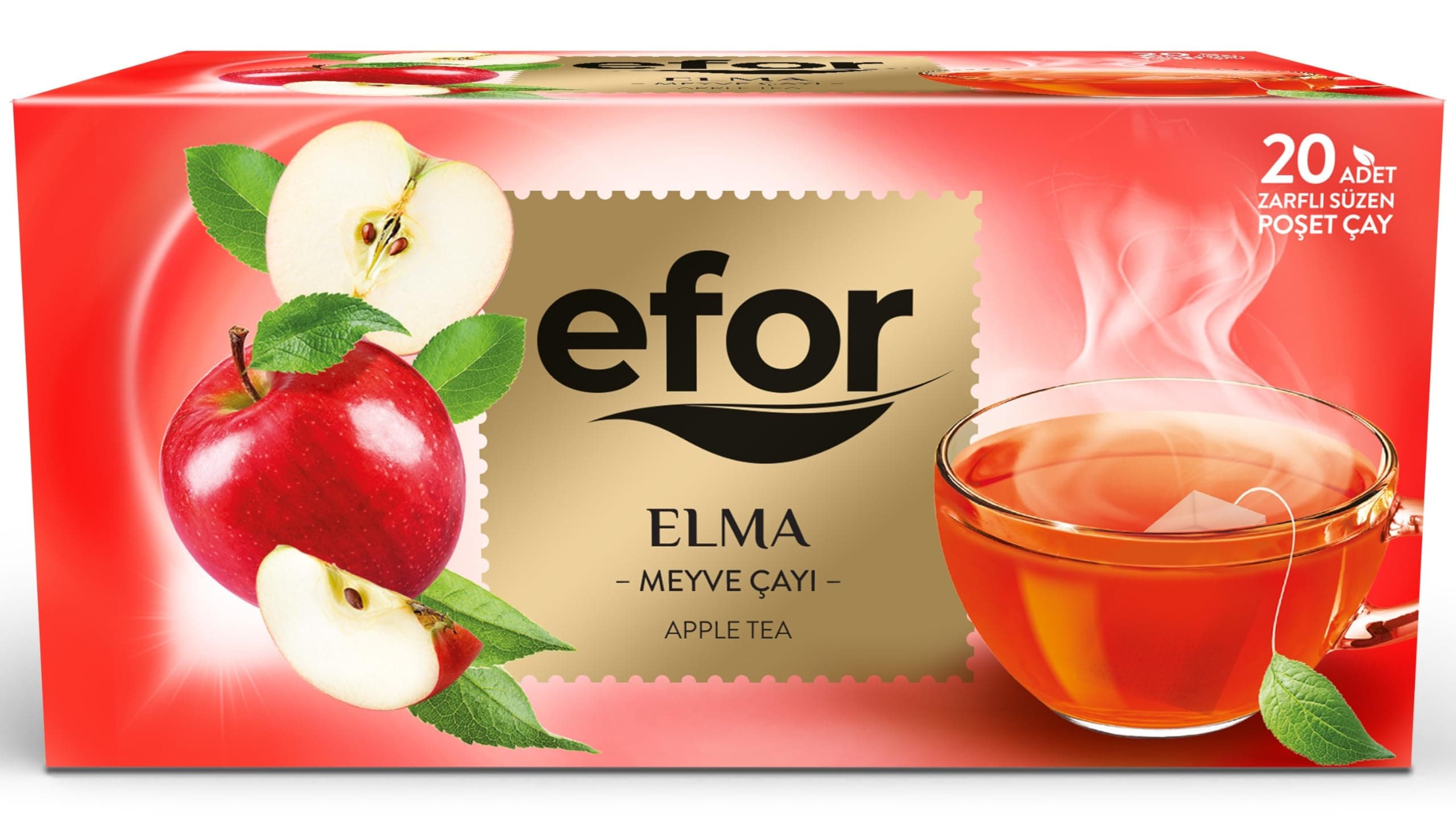 Efor Elma Bardak Poşet Çay 20x2 g