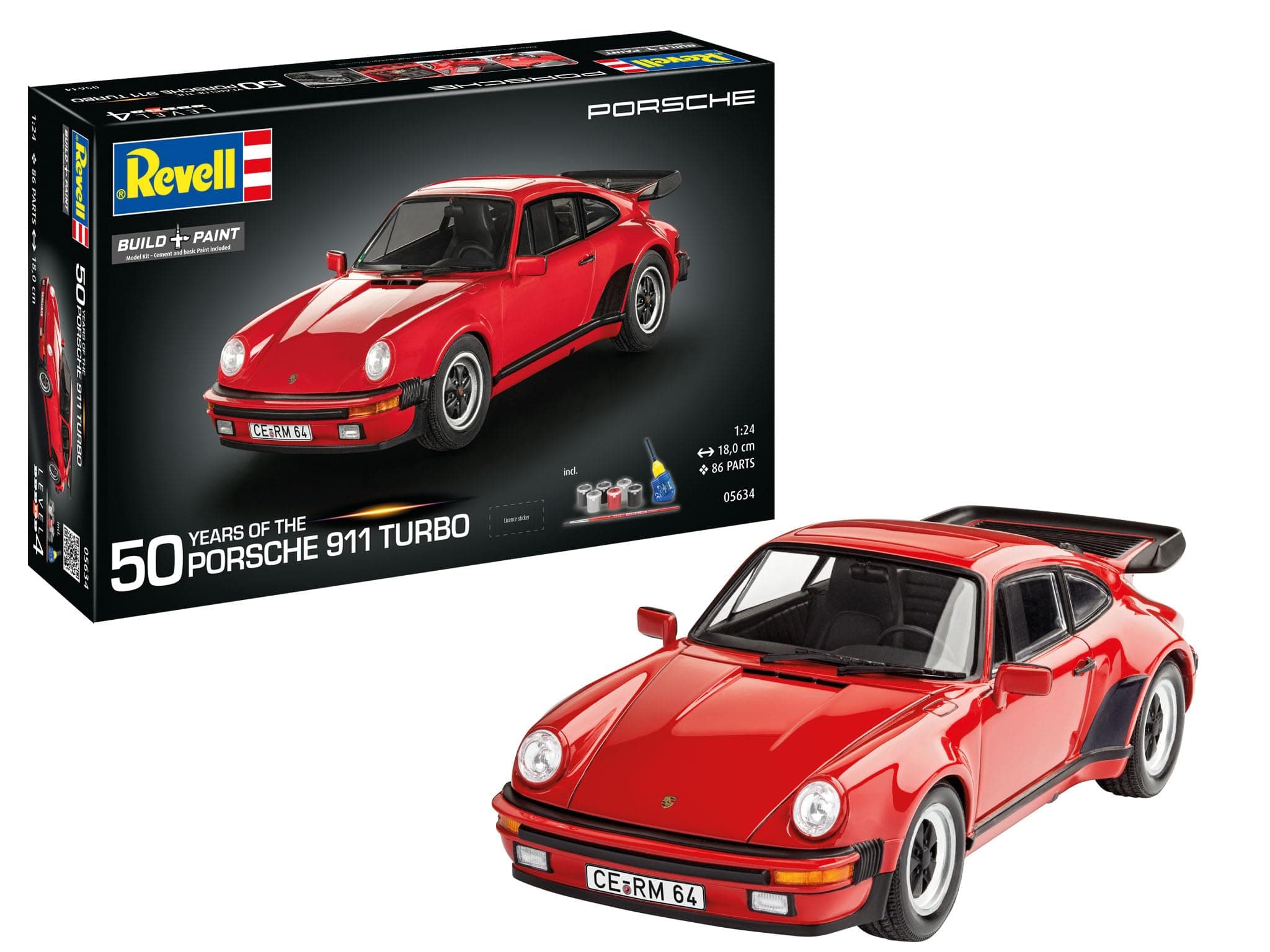 Revell G. Set 50 Years of the Porsche 911 Turbo, Oyuncak