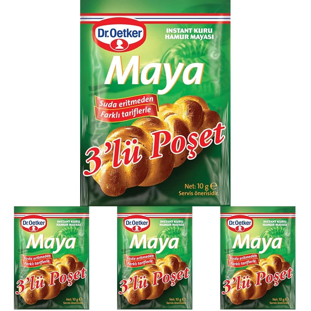 Dr. Oetker Instant Maya 3'lü 4lü paket