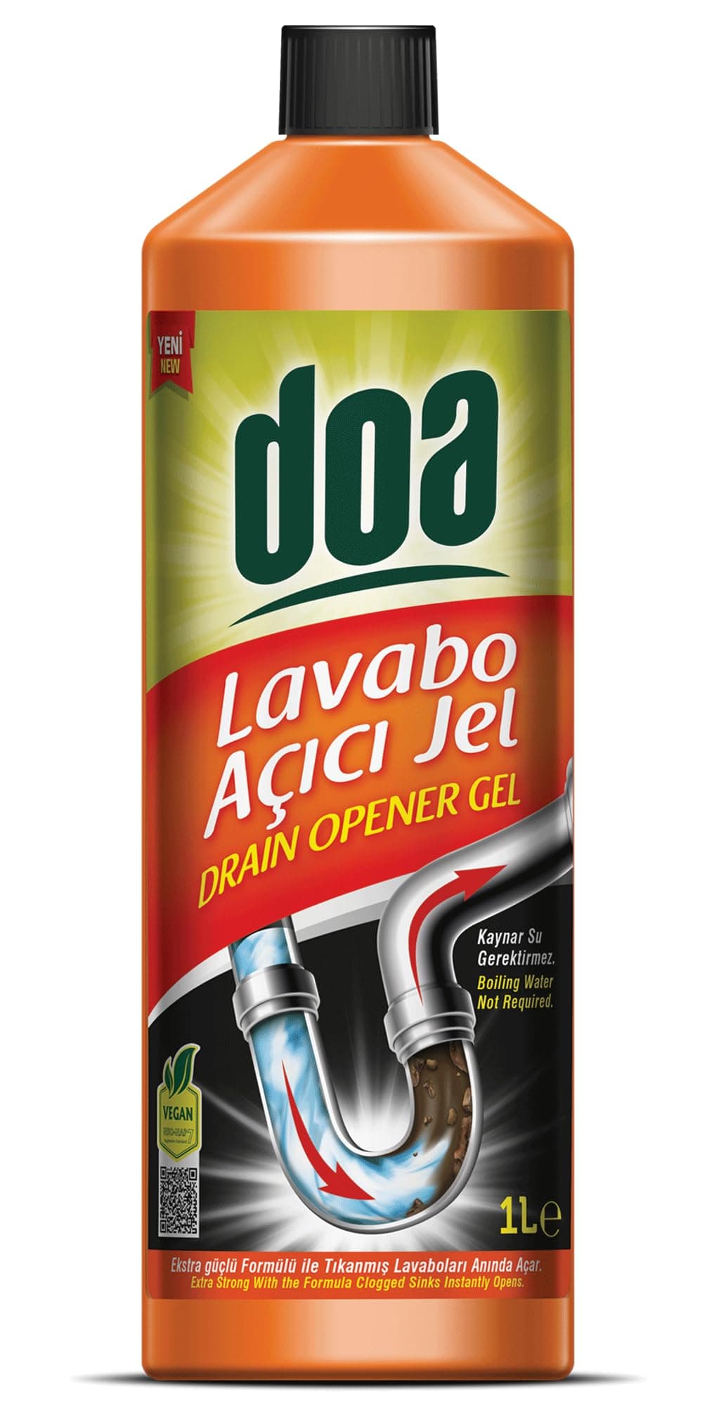 DOA Lavabo Açıcı Jel 1000 ml