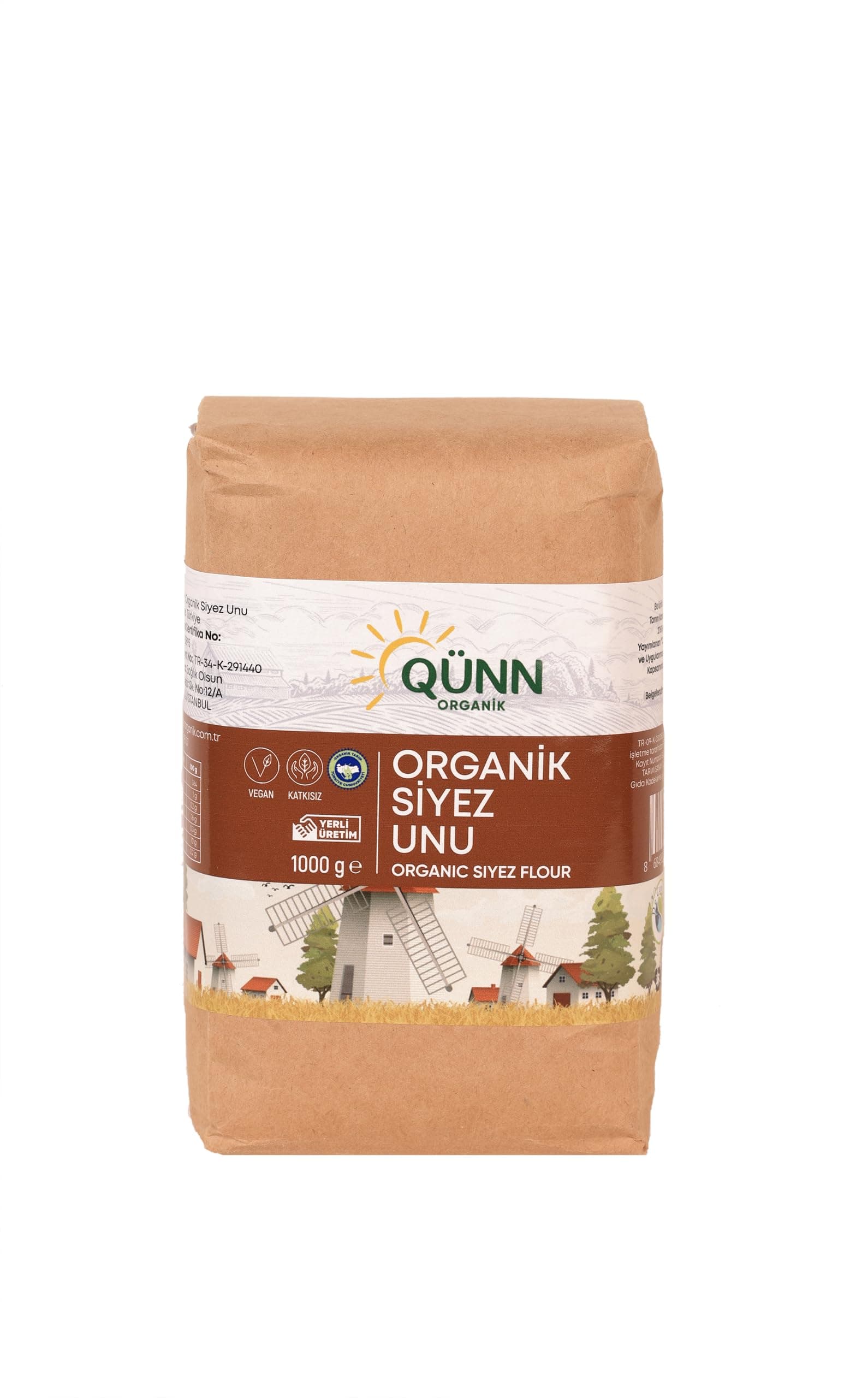 QÜNN Organik Siyez Unu
