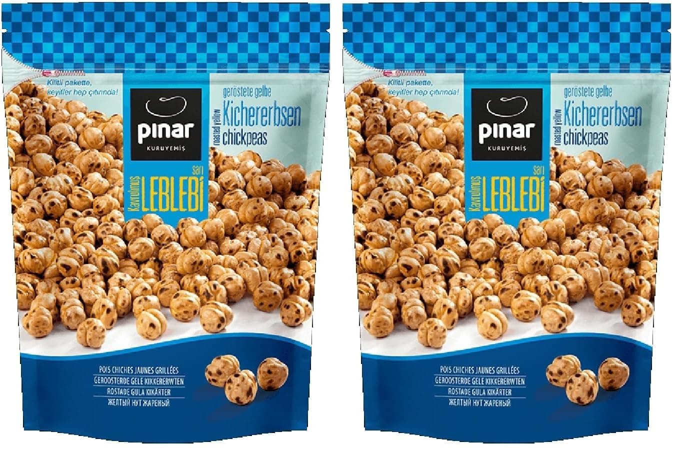 Pınar Sarı Leblebi Tuzsuz 70 gr (2 paketi)