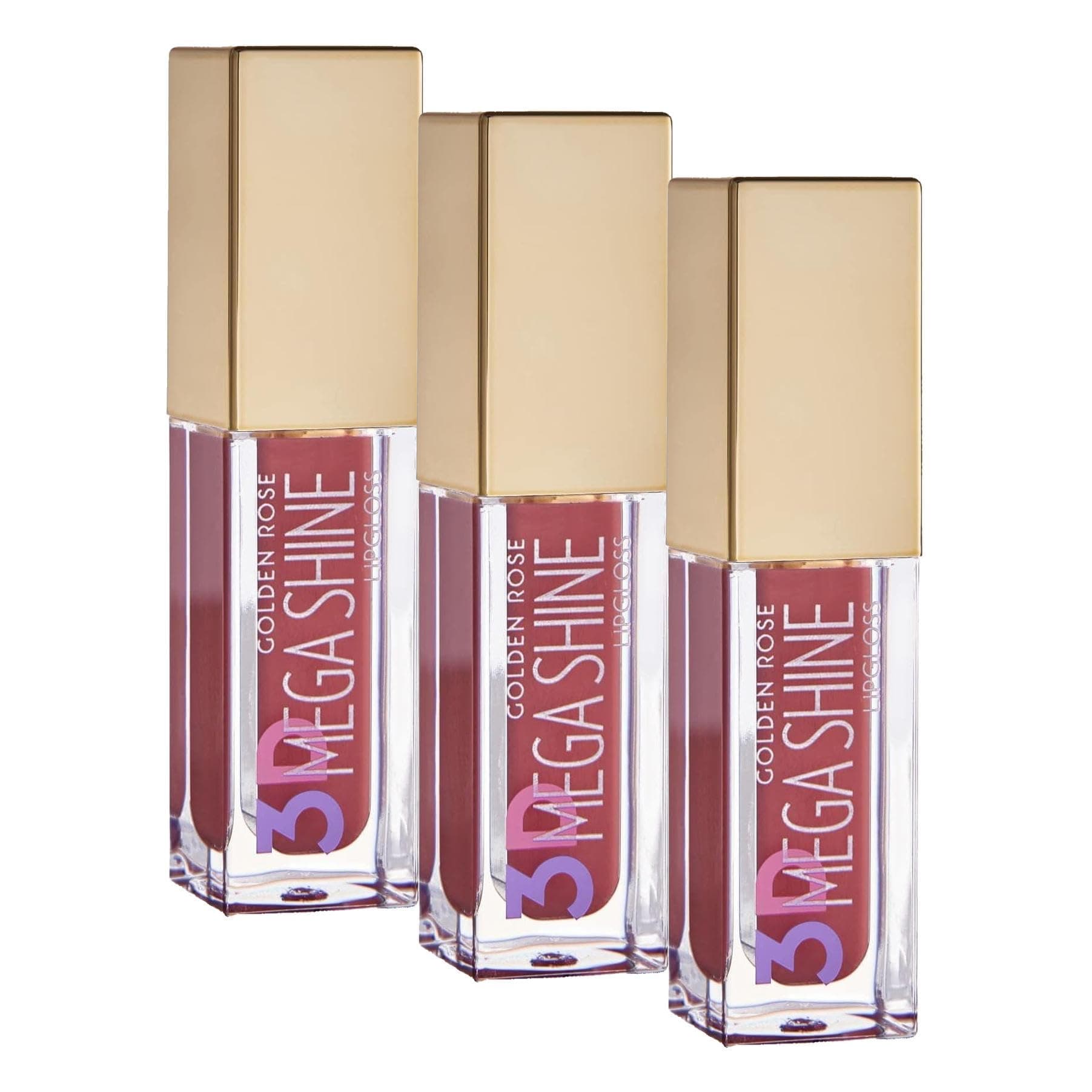 Golden Rose 3D Mega Shine Lipgloss No: 111 Dudak Parlatıcısı (3 paketi)