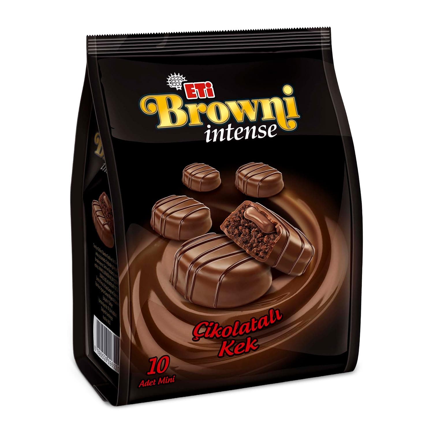 Eti Browni Intense Mini Çikolatalı Kek 160 g x 12 Adet