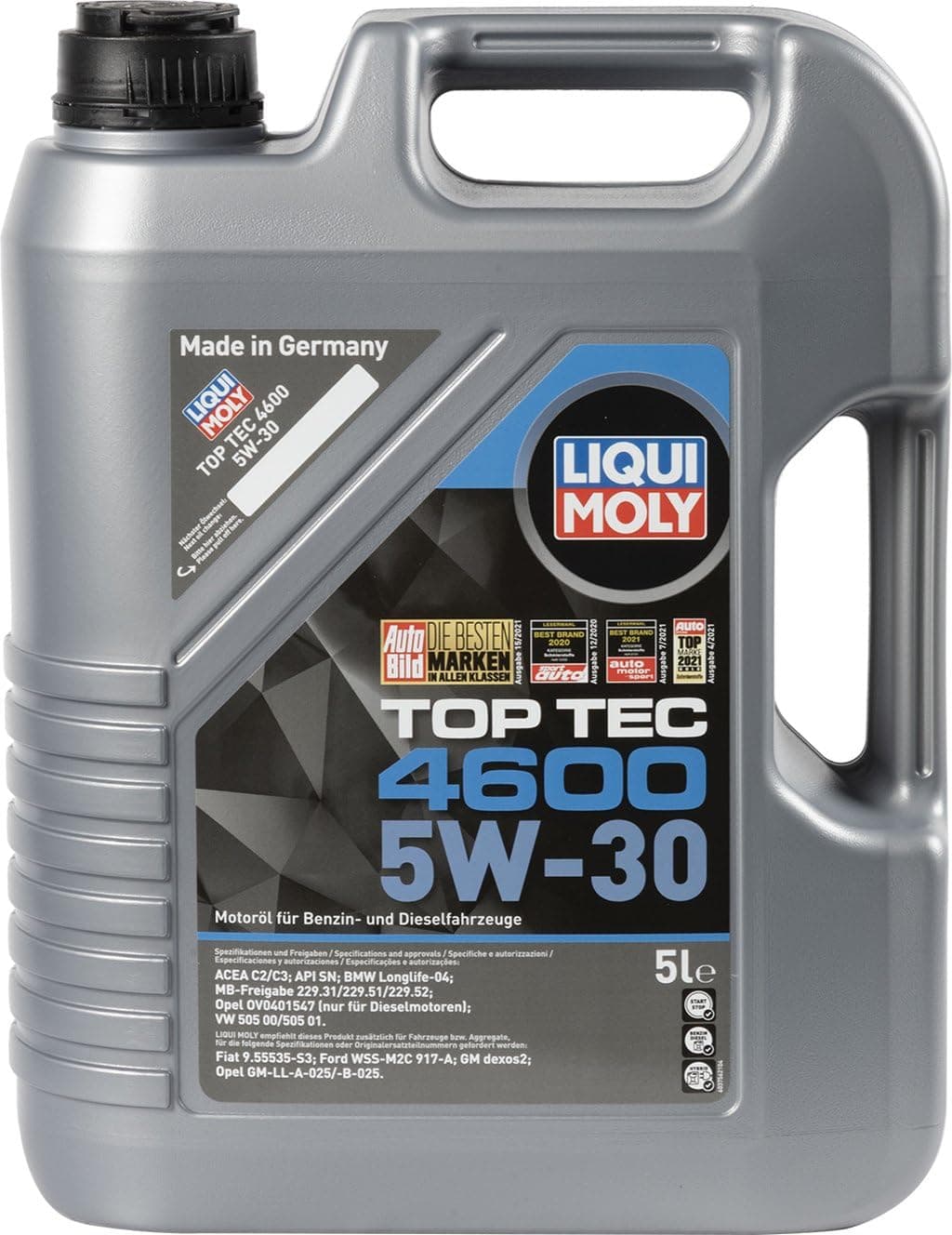 Liqui Moly Top Tec 4600 5W-30 5 l Otomotiv Bakım Ürünü