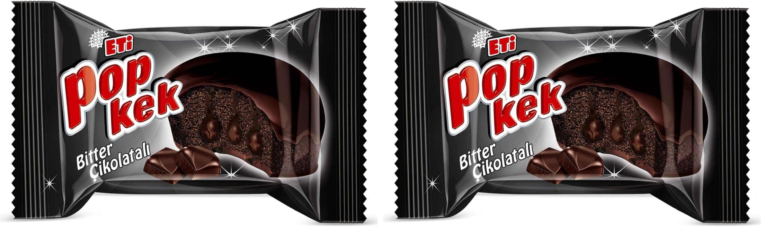 Eti Popkek Bitter Çikolatalı Kek 55 g 2li paket