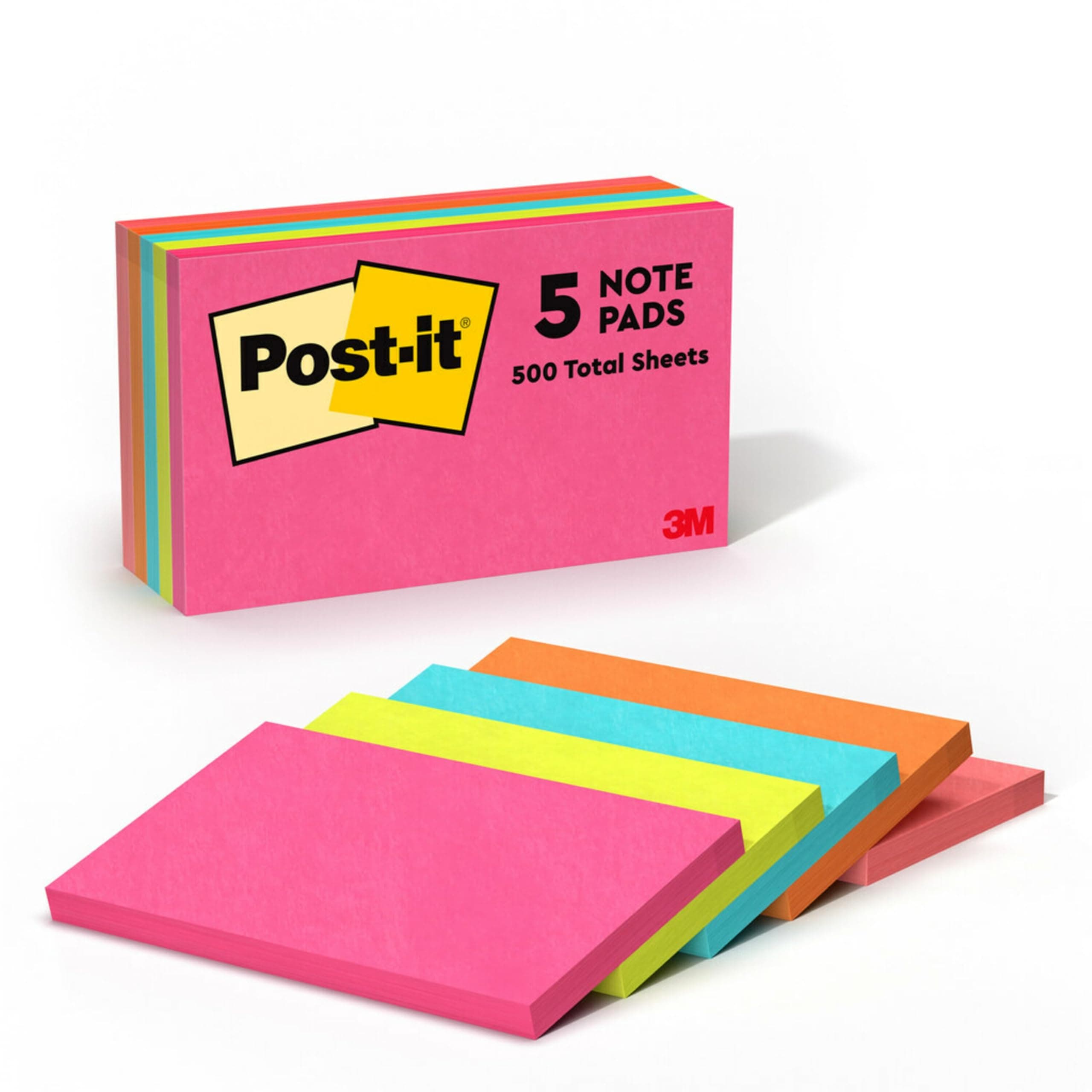 Post-It Yap kan Notlar 3" x 5" 5/Paket Astarl Cape Town W/100 Yaprak