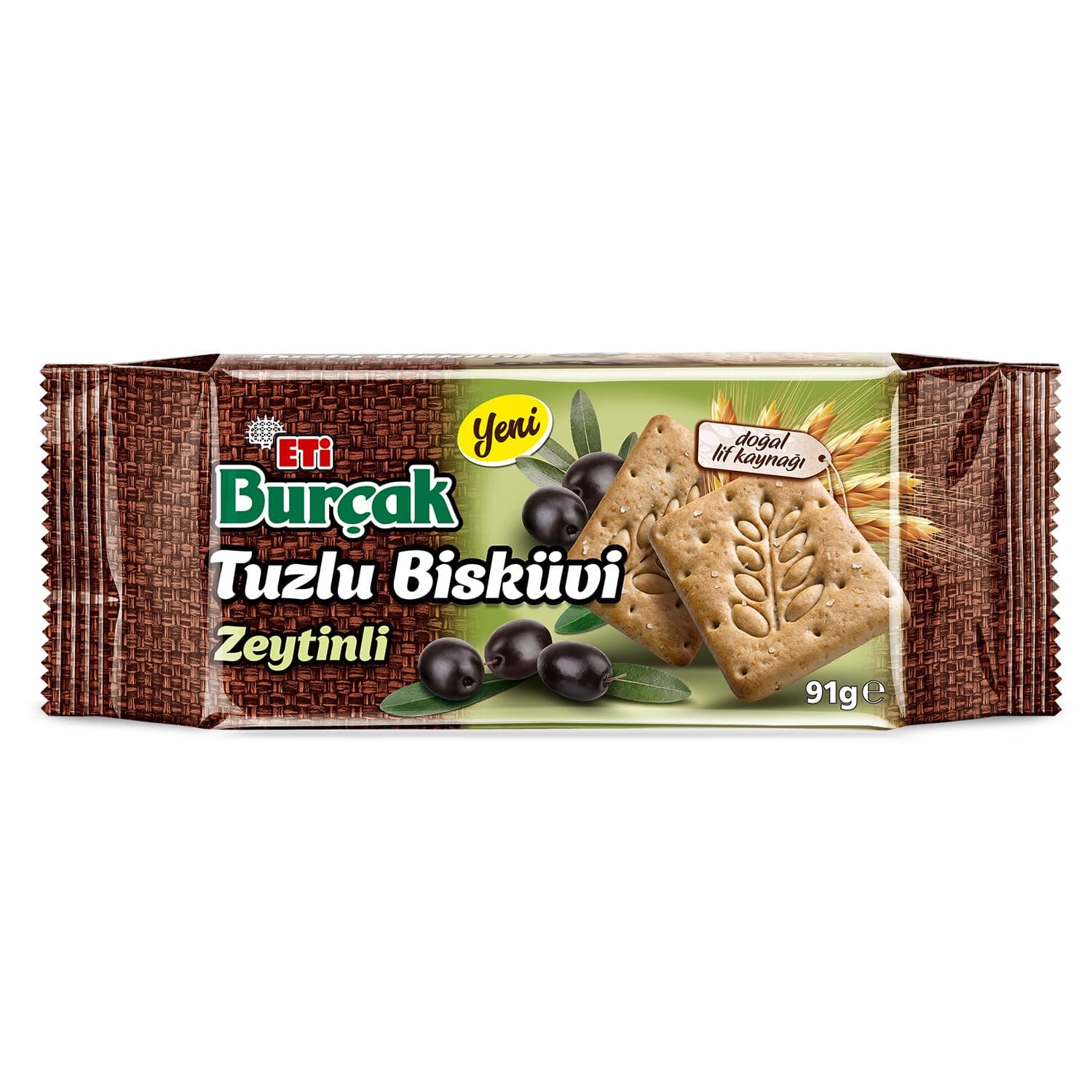 Eti Burçak Tuzlu Zeytinli Bisküvi 91 g
