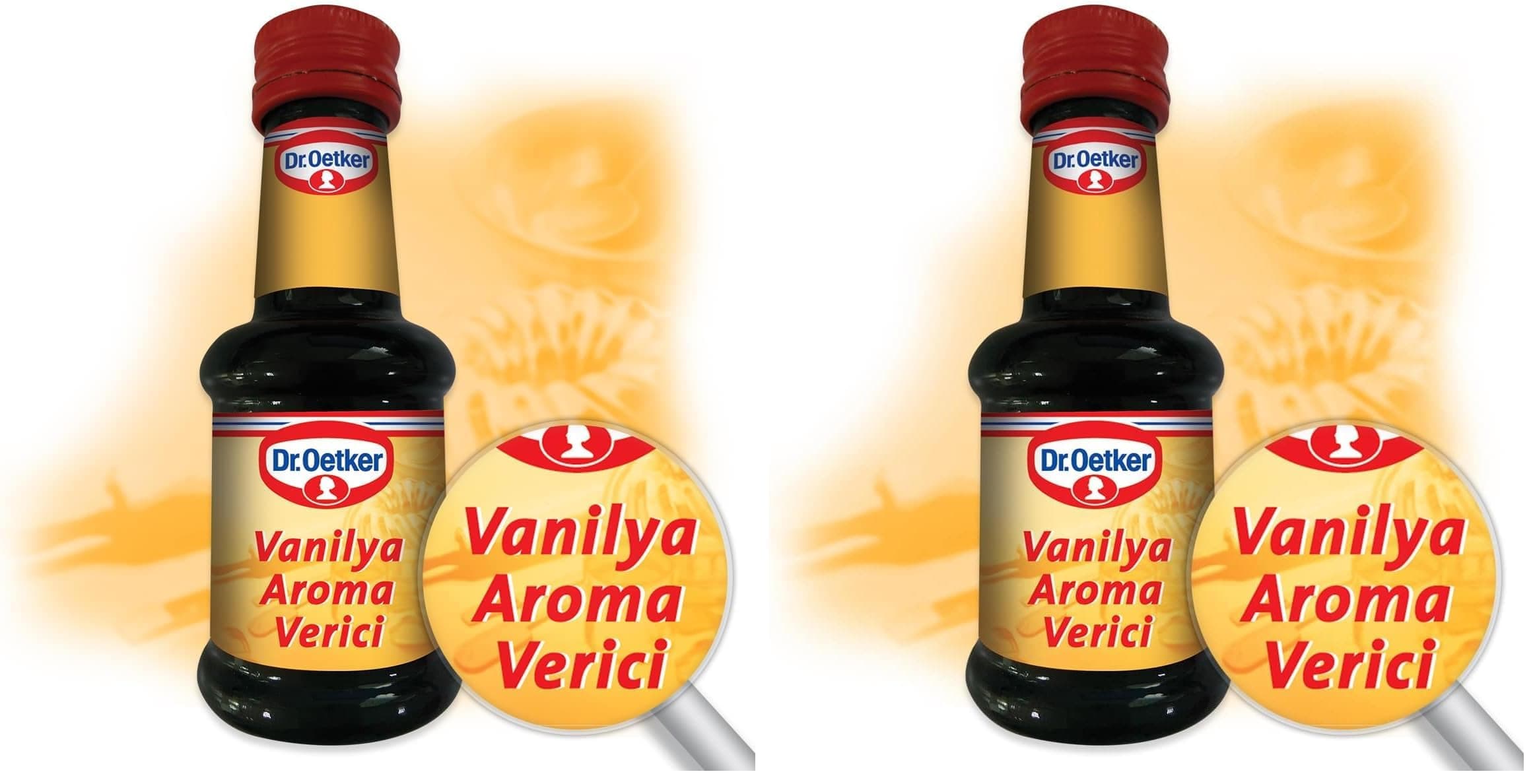Dr. Oetker Sıvı Aroma Verici Vanilya 38 ml 2li paket