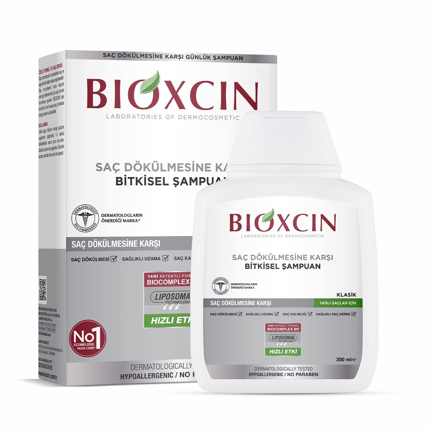 Bioxcin Genesis Yağlı Saçlar İçin Şampuan (1 x 300 mL)
