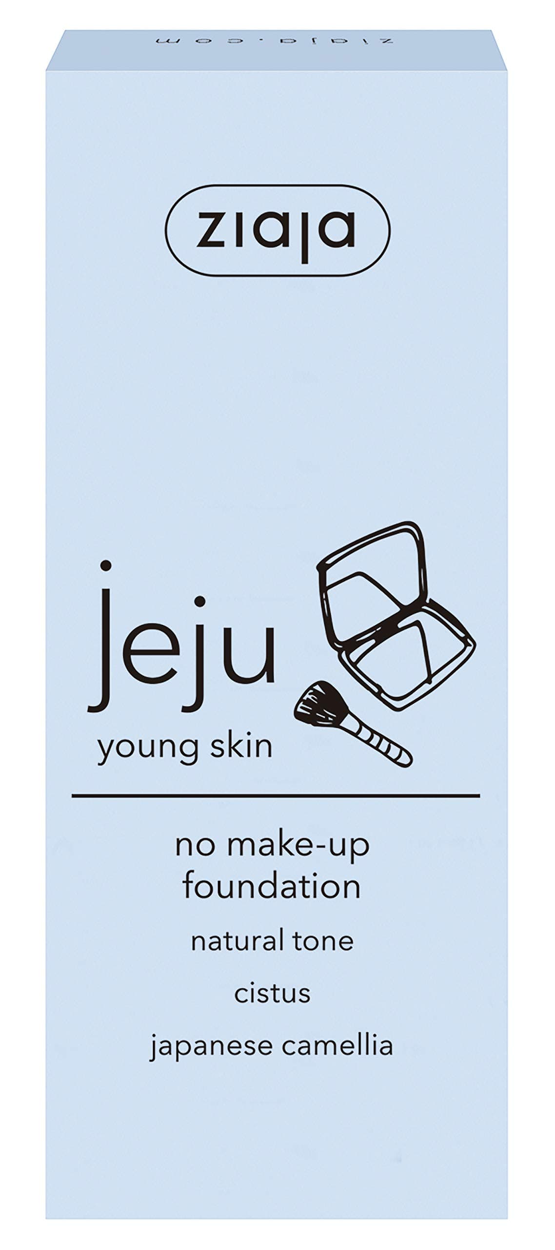 Ziaja - Jeju Makyaj Fondöteni - Doğal Ton 30 Ml
