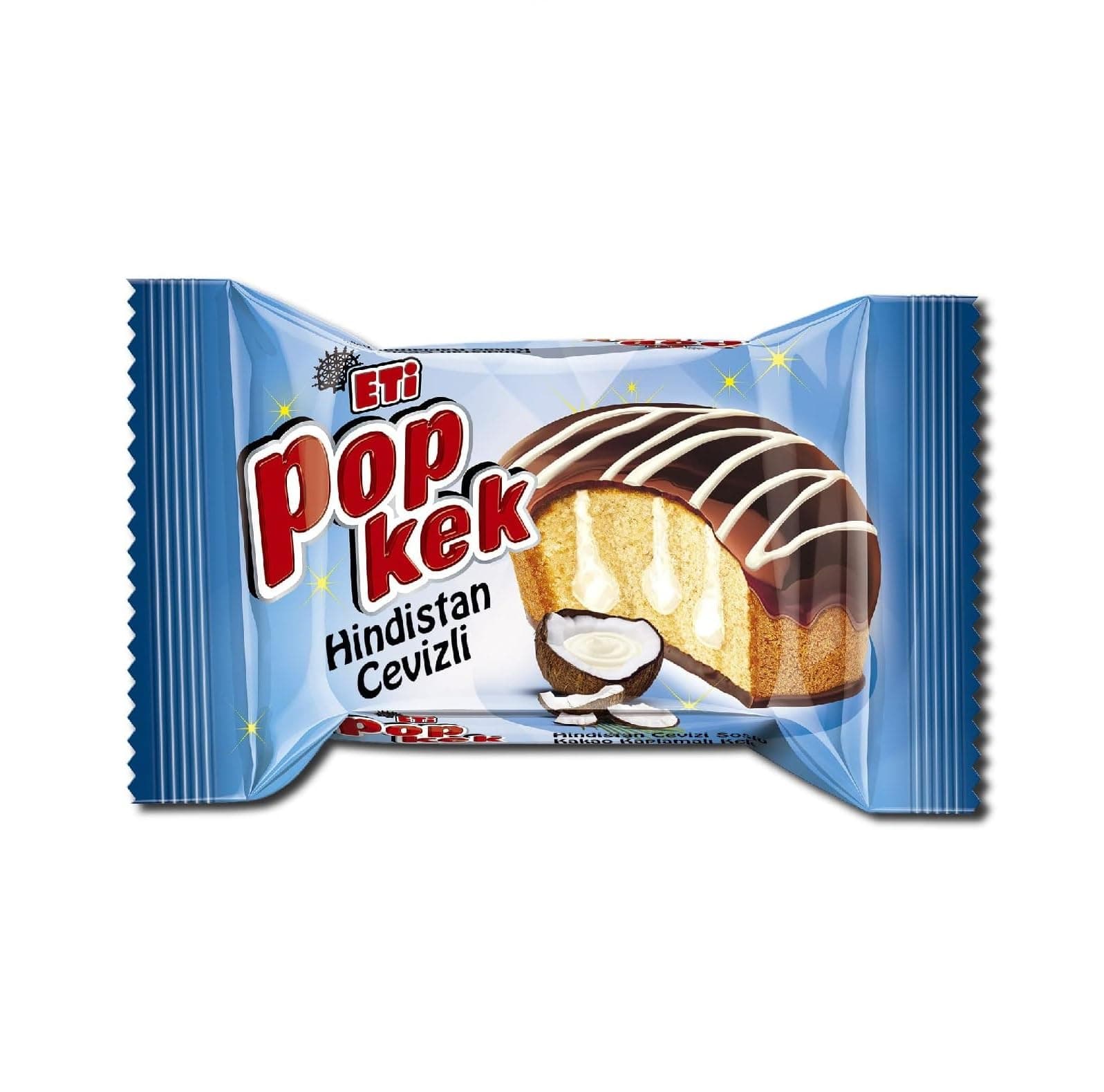 Eti Popkek Hindistan Cevizli 60 g (6 paketi)